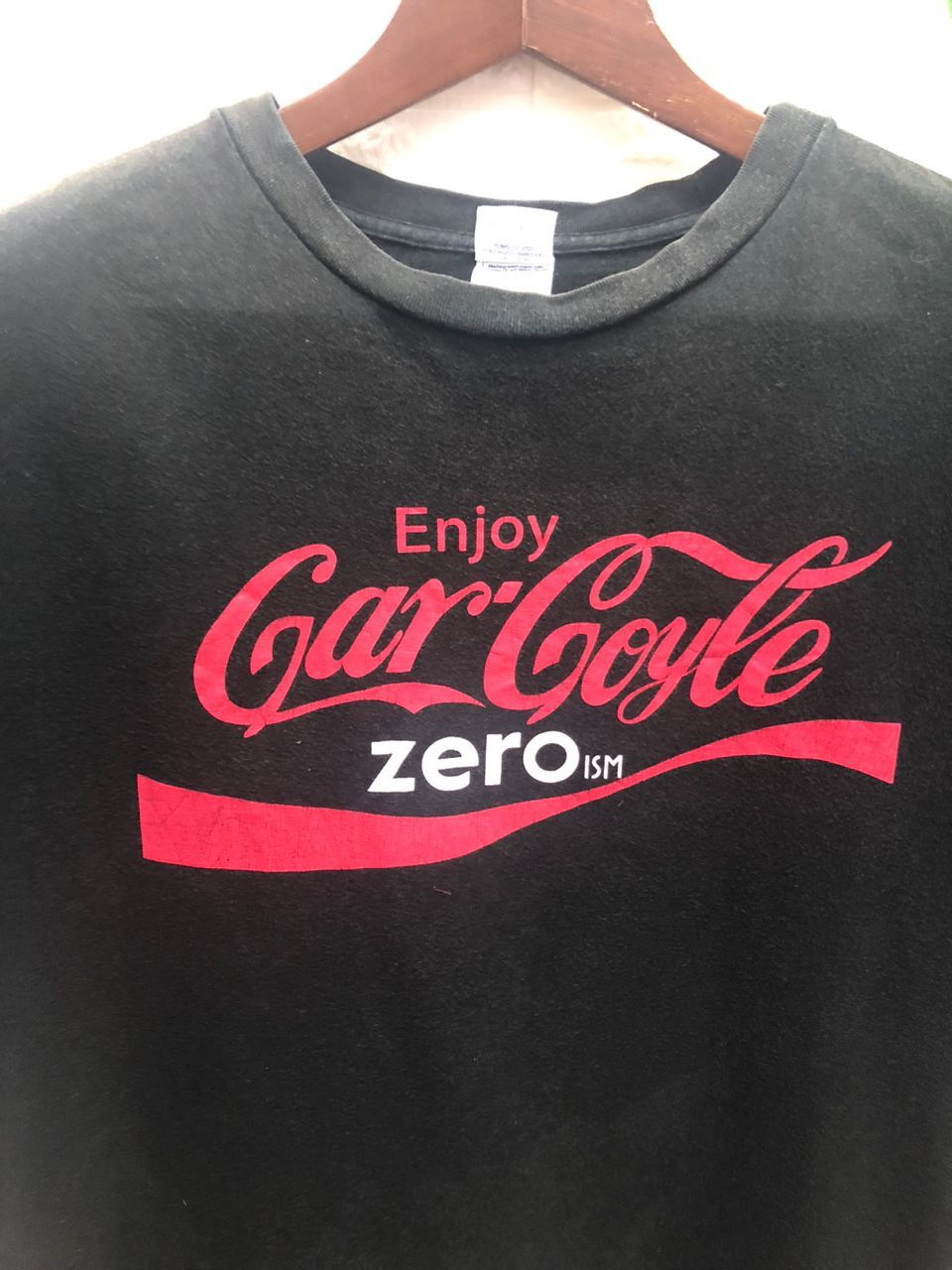 Vintage vintage 🔥 VTG GARGOYLE THRASH METAL BAND coca cola zeroism Size US XL / EU 56 / 4 - 3 Thumbnail