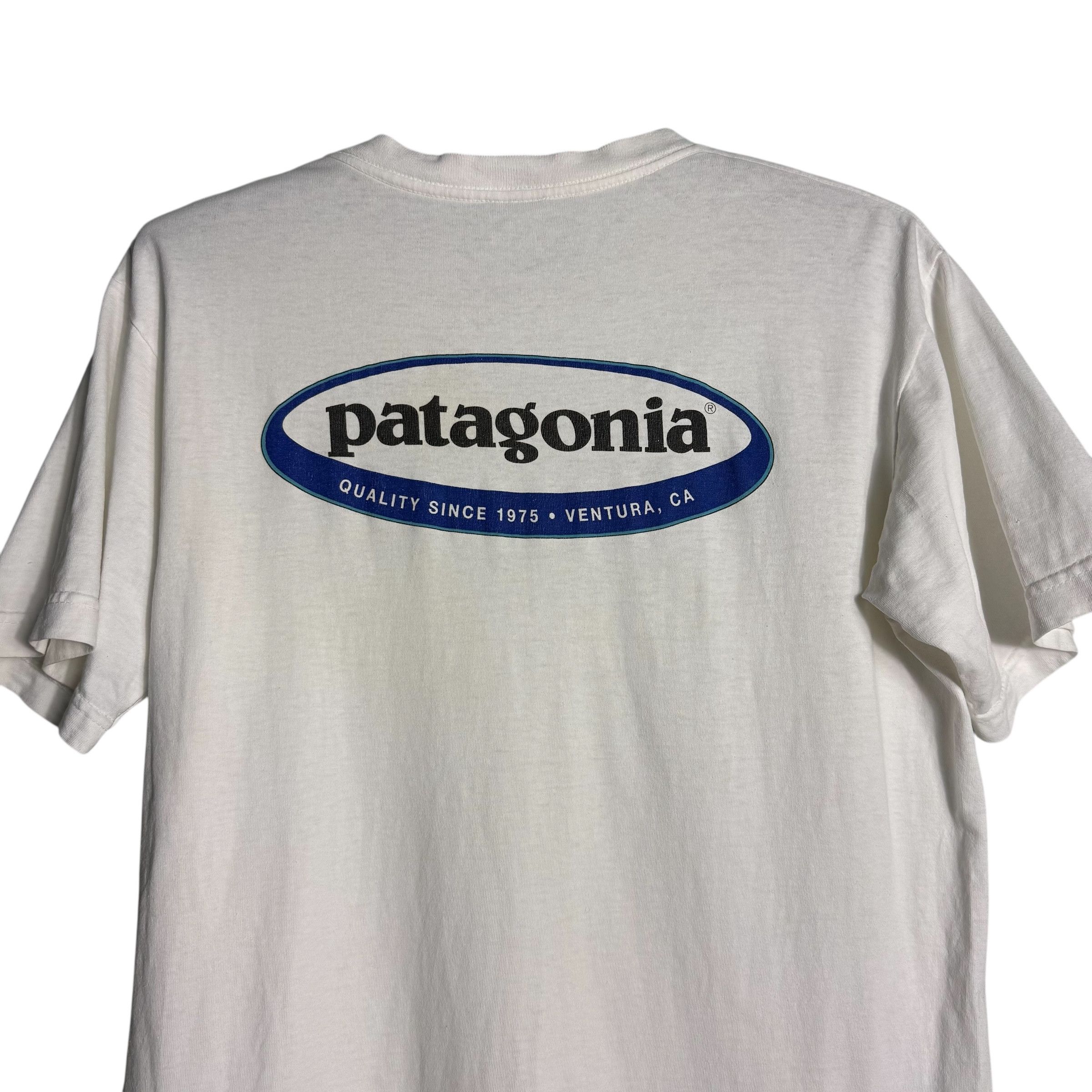 Patagonia 🔥RARE🔥Vintage Patagonia Big Logo OG T-shirt Size US S / EU 44-46 / 1 - 2 Thumbnail
