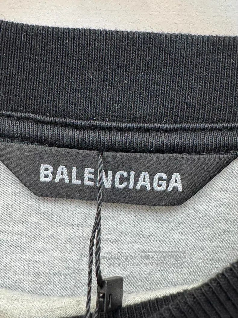 Balenciaga Balenciaga Patchwork Short Sleeve Size US XXS / EU 40 - 3 Thumbnail