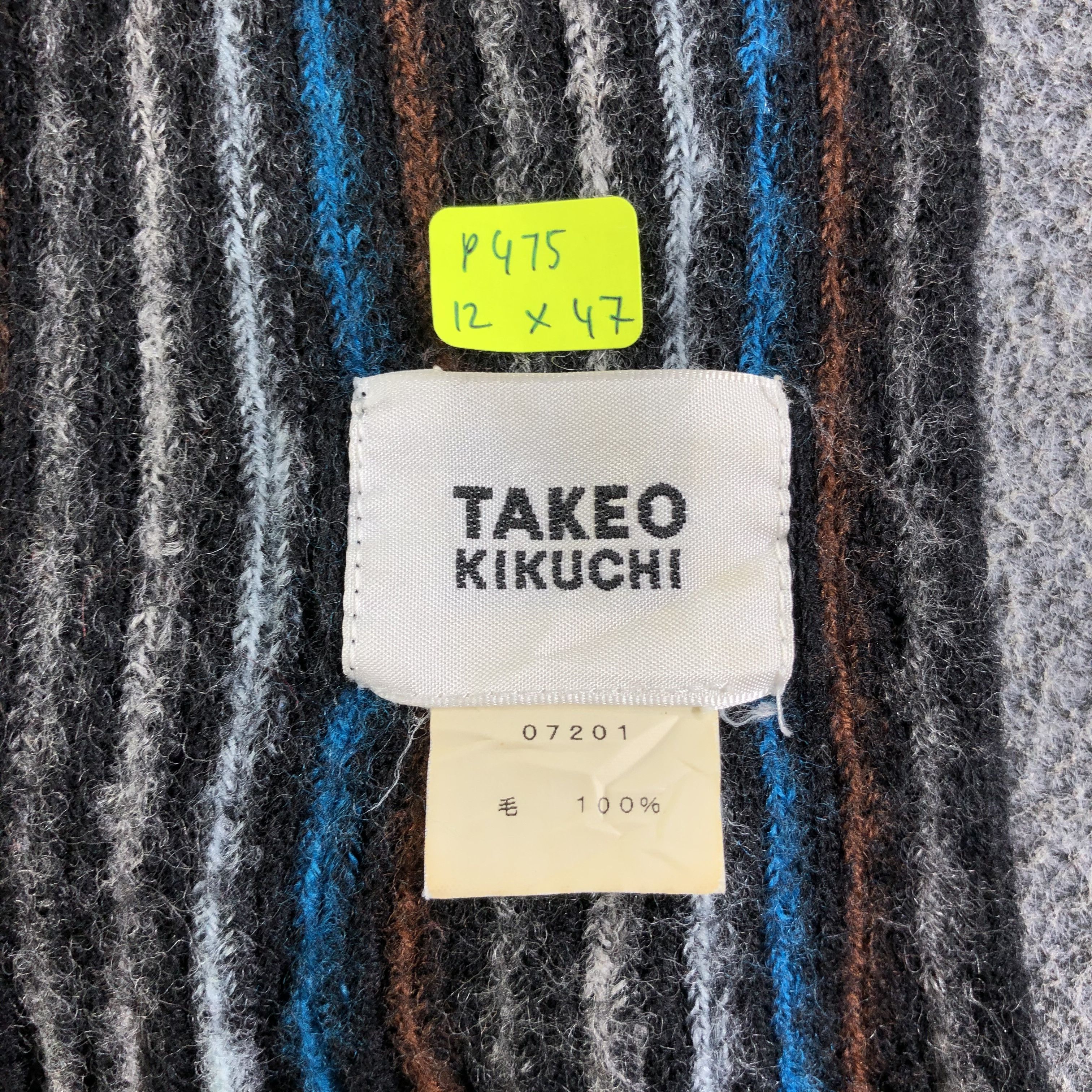 Takeo Kikuchi Takeo Kikuchi Scarf / Muffler / Neckwear Size ONE SIZE - 6 Thumbnail