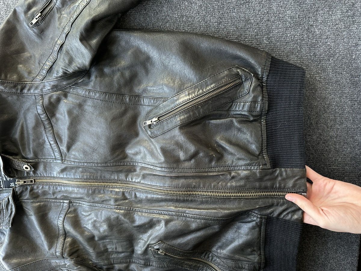 Other 🚨VNTG LEATHER JACKET AVANT GARDE WESTERN BLACK MOTO Size US L / EU 52-54 / 3 - 3 Thumbnail