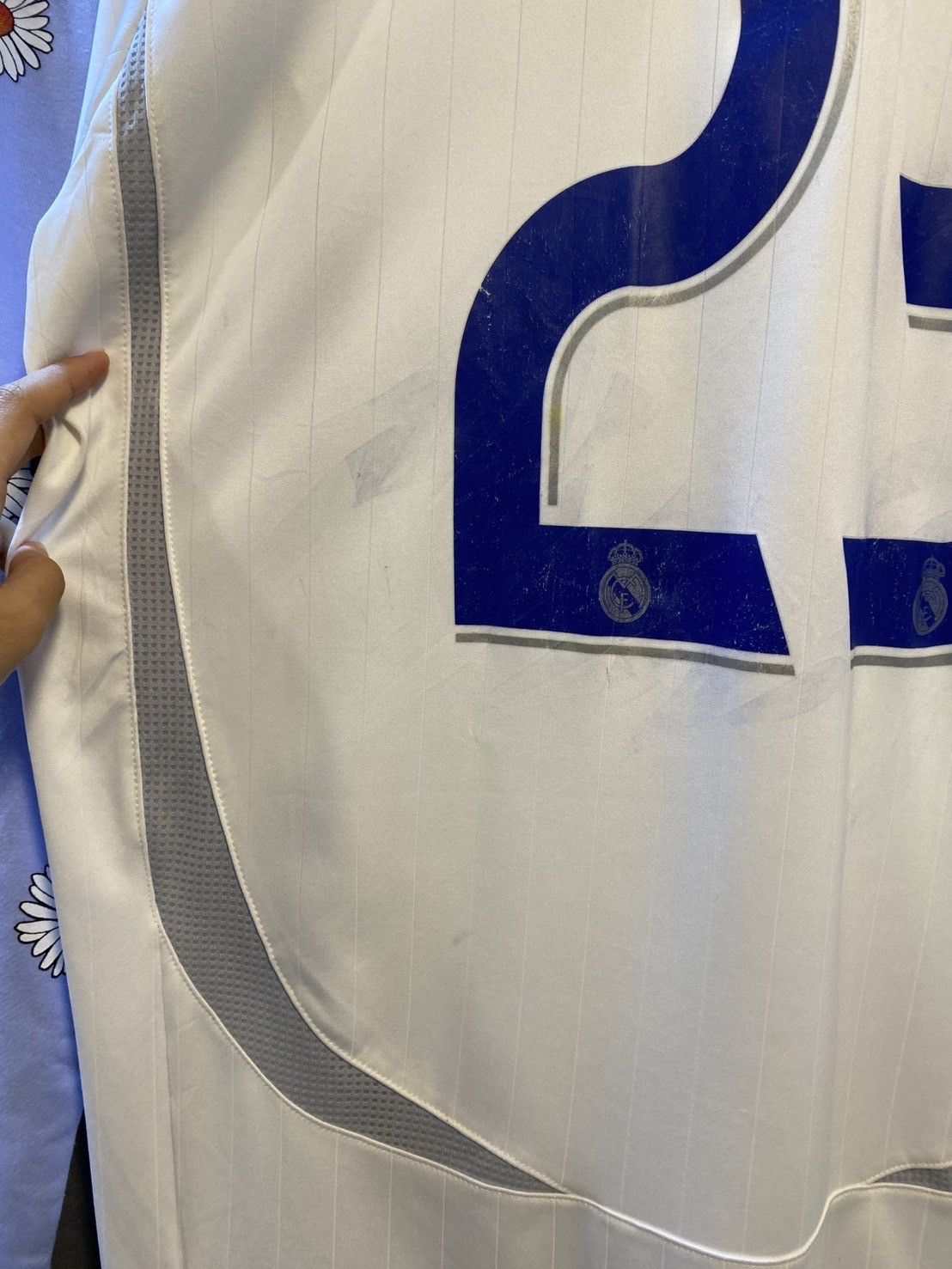 2006-2007 Real Madrid Home Kit BECKHAM 23