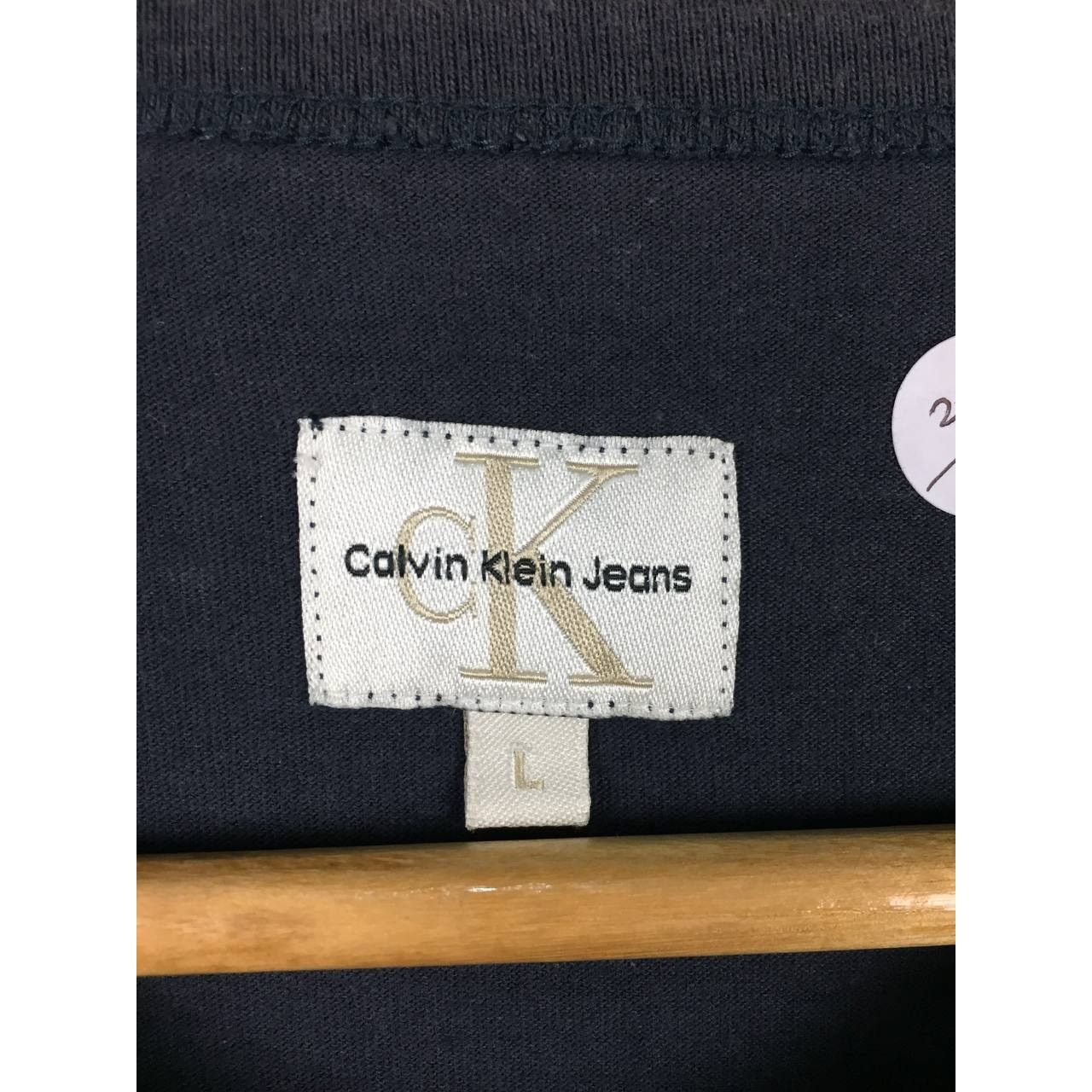 Calvin Klein × Vintage Calvin Klein Jeans Division New York City Crewneck Tee Size US L / EU 52-54 / 3 - 8 Thumbnail