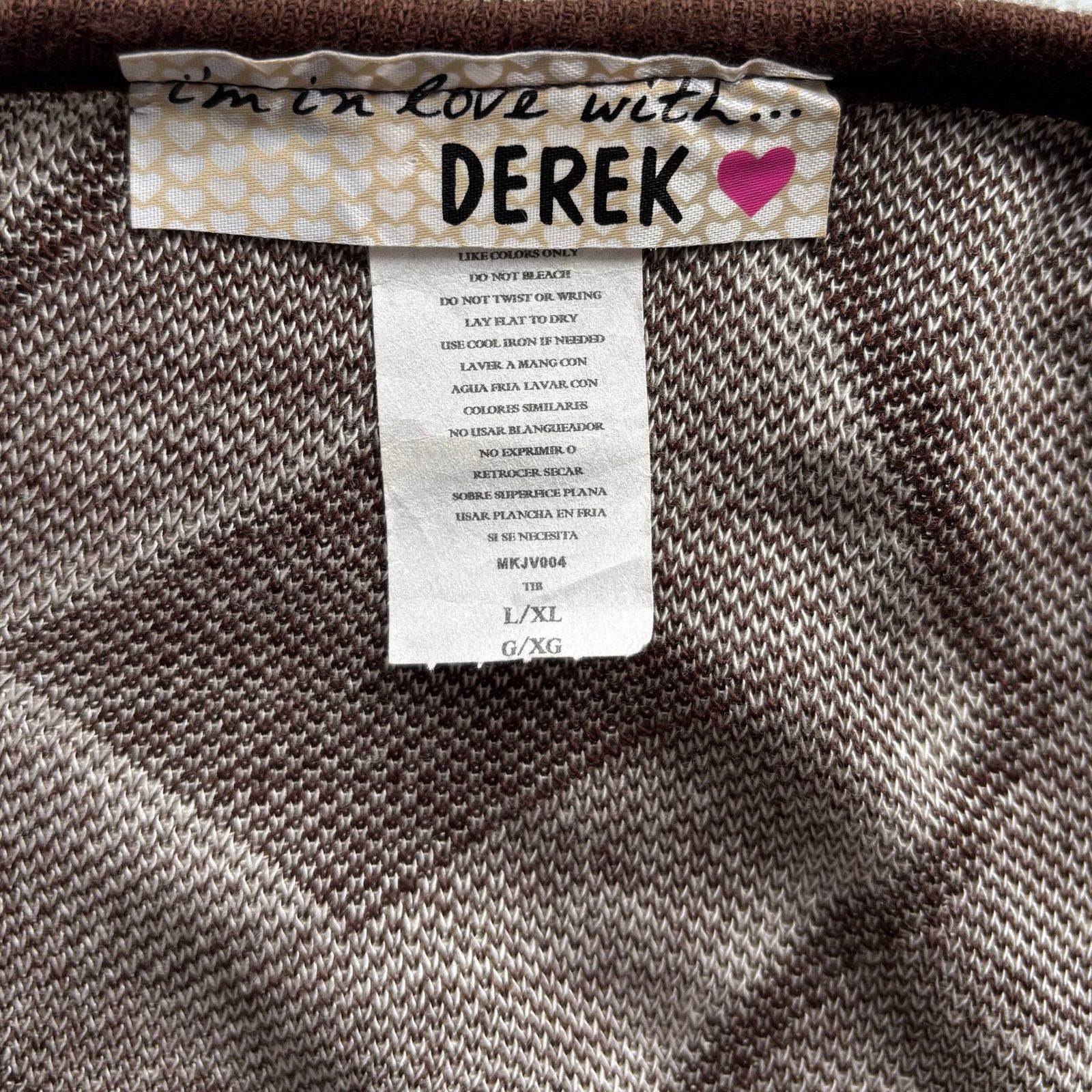 Other IML Derek Geometric Open Front Vest L/XL Brown Pink Size L / US 10 / IT 46 - 8 Thumbnail