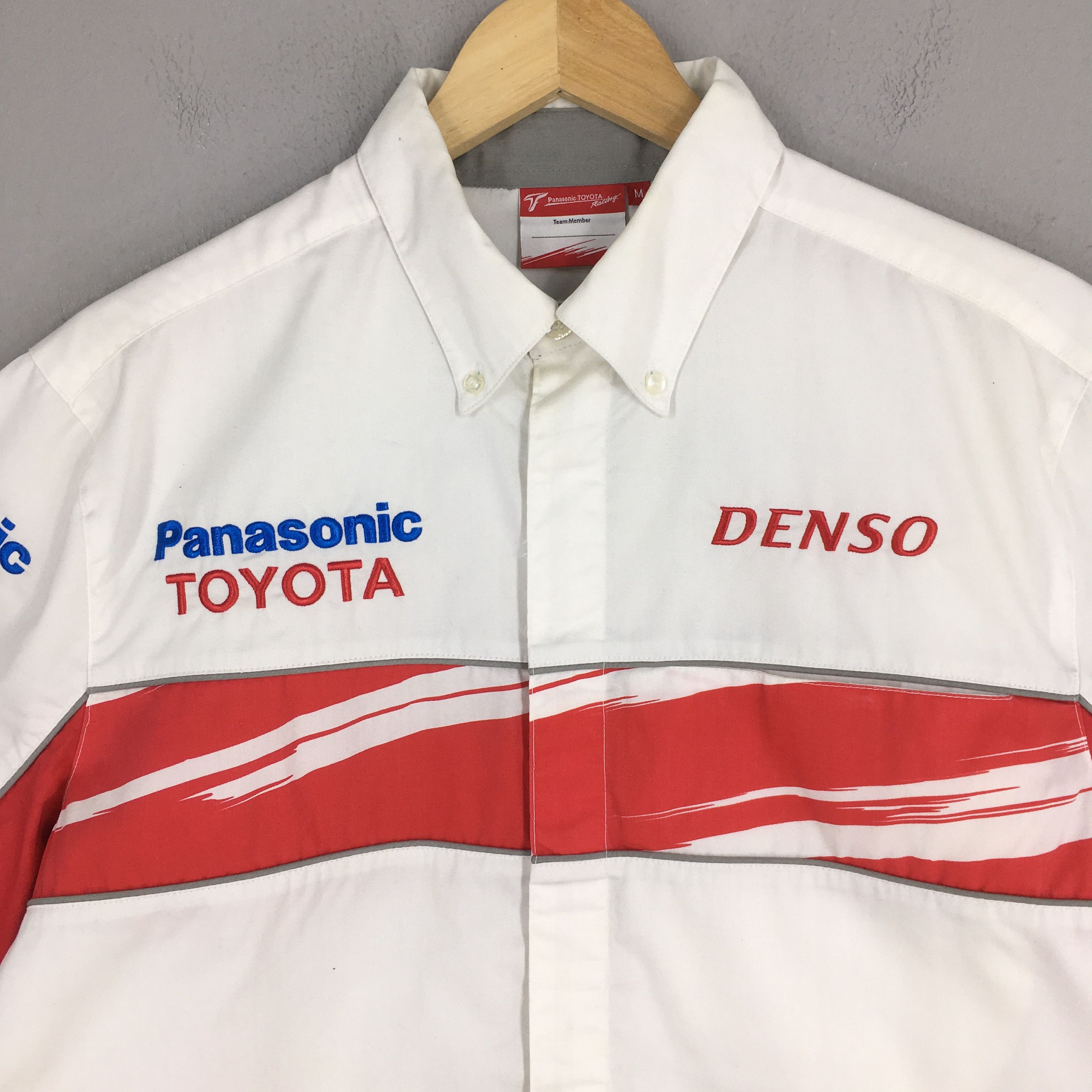 Formula 1 Vintage Panasonic Toyota Racing Shirt Medium Size US M / EU 48-50 / 2 - 2 Thumbnail
