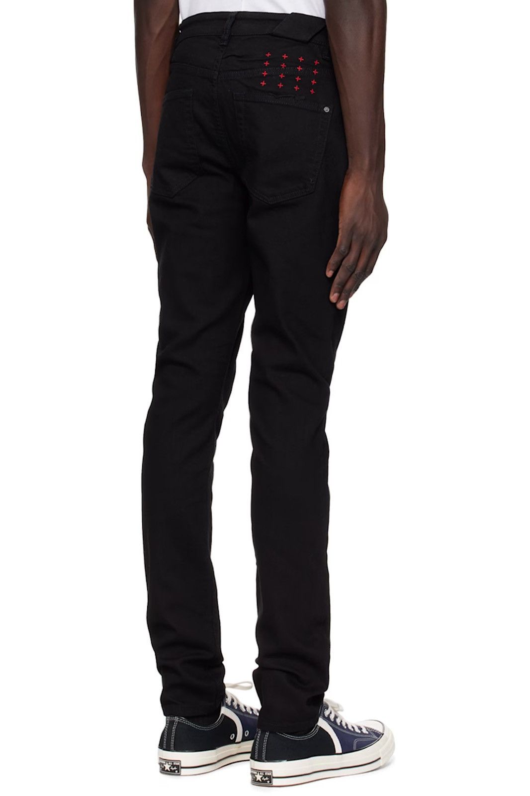 Ksubi Ksubi Black Chitch Laid Black Jeans size 31 Size US 31 - 3 Thumbnail