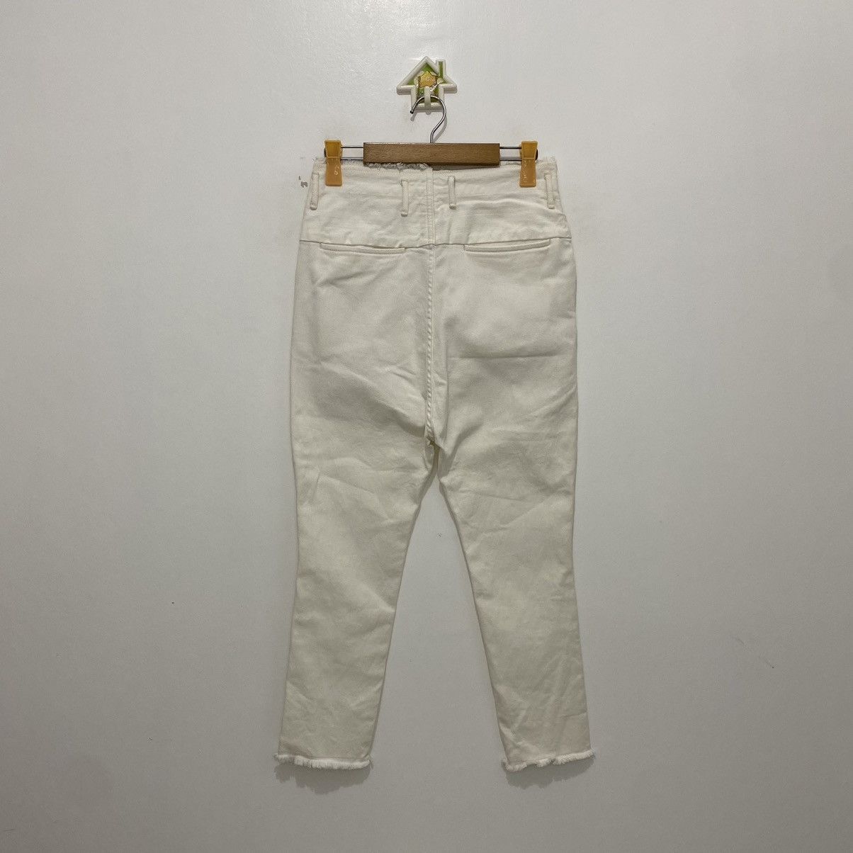 Kapital Kapital White Denim Jeans Size 28" / US 6 / IT 42 - 1 Thumbnail