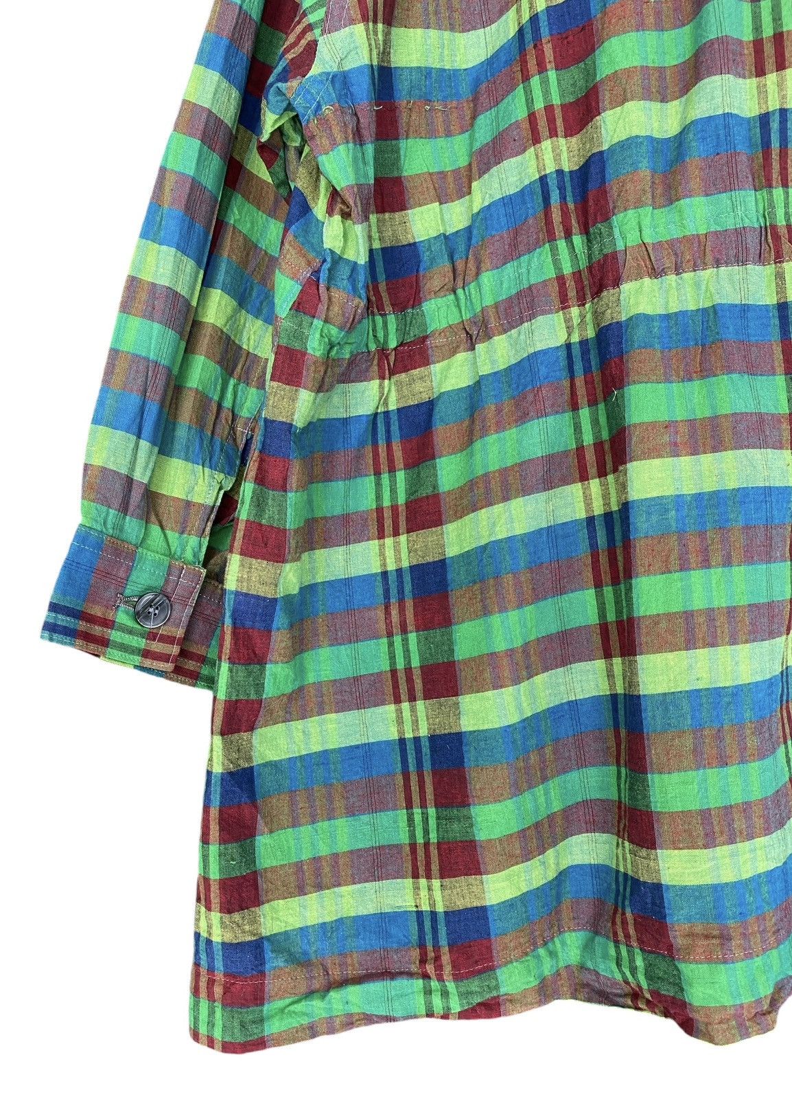 If Six Was Nine BRITISH WEST INDIES 5th Street Madras Cardigan Size US M / EU 48-50 / 2 - 11 Thumbnail
