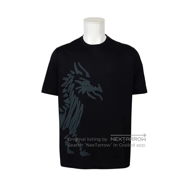 Hermes Hermes Pure cotton patterned round-neck T-shirt Size US S / EU 44-46 / 1 - 1 Thumbnail