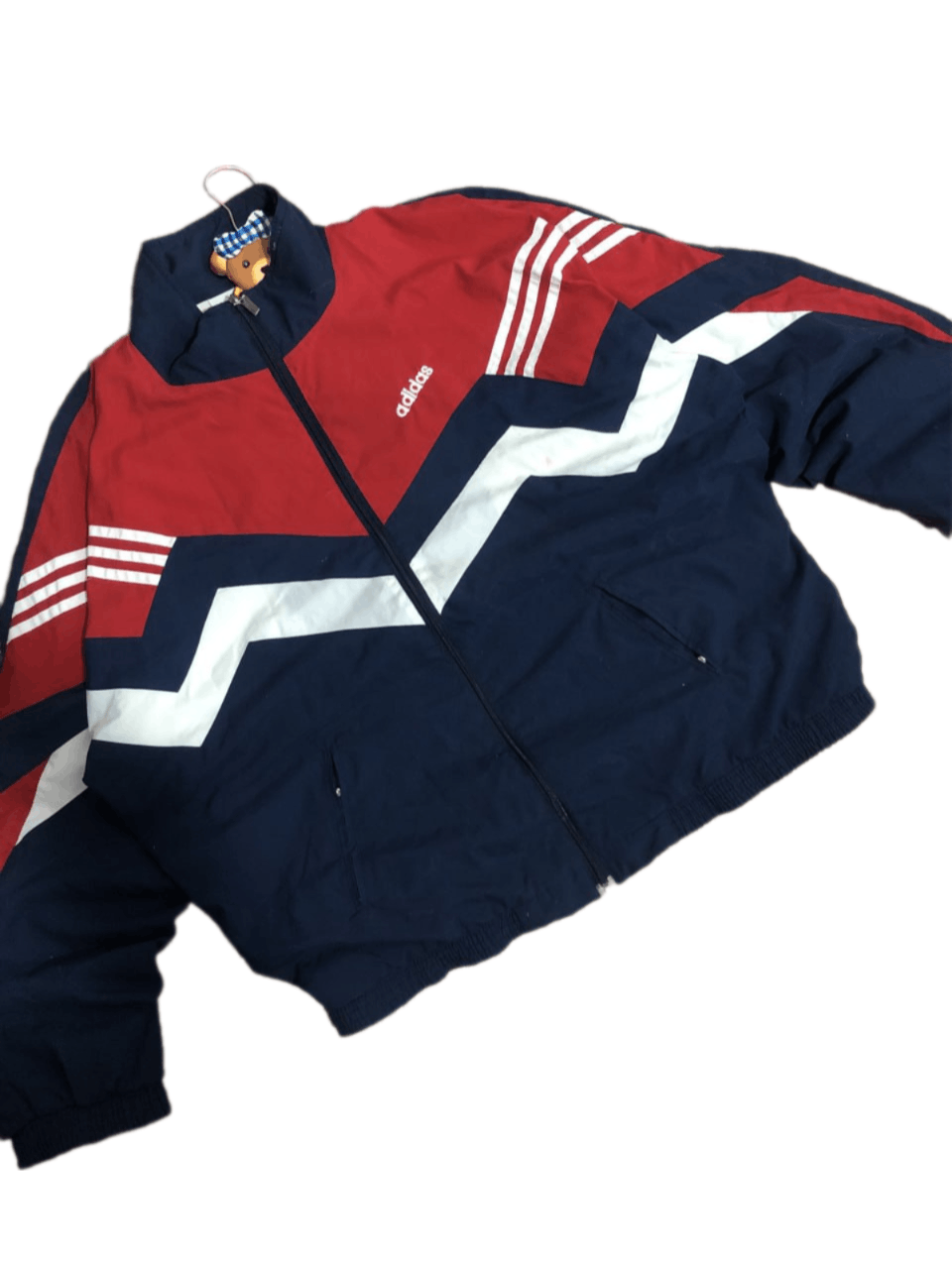 image of Adidas 60/70S Descente Japan Tracktop Jacket in Blue, Men's (Size Small)