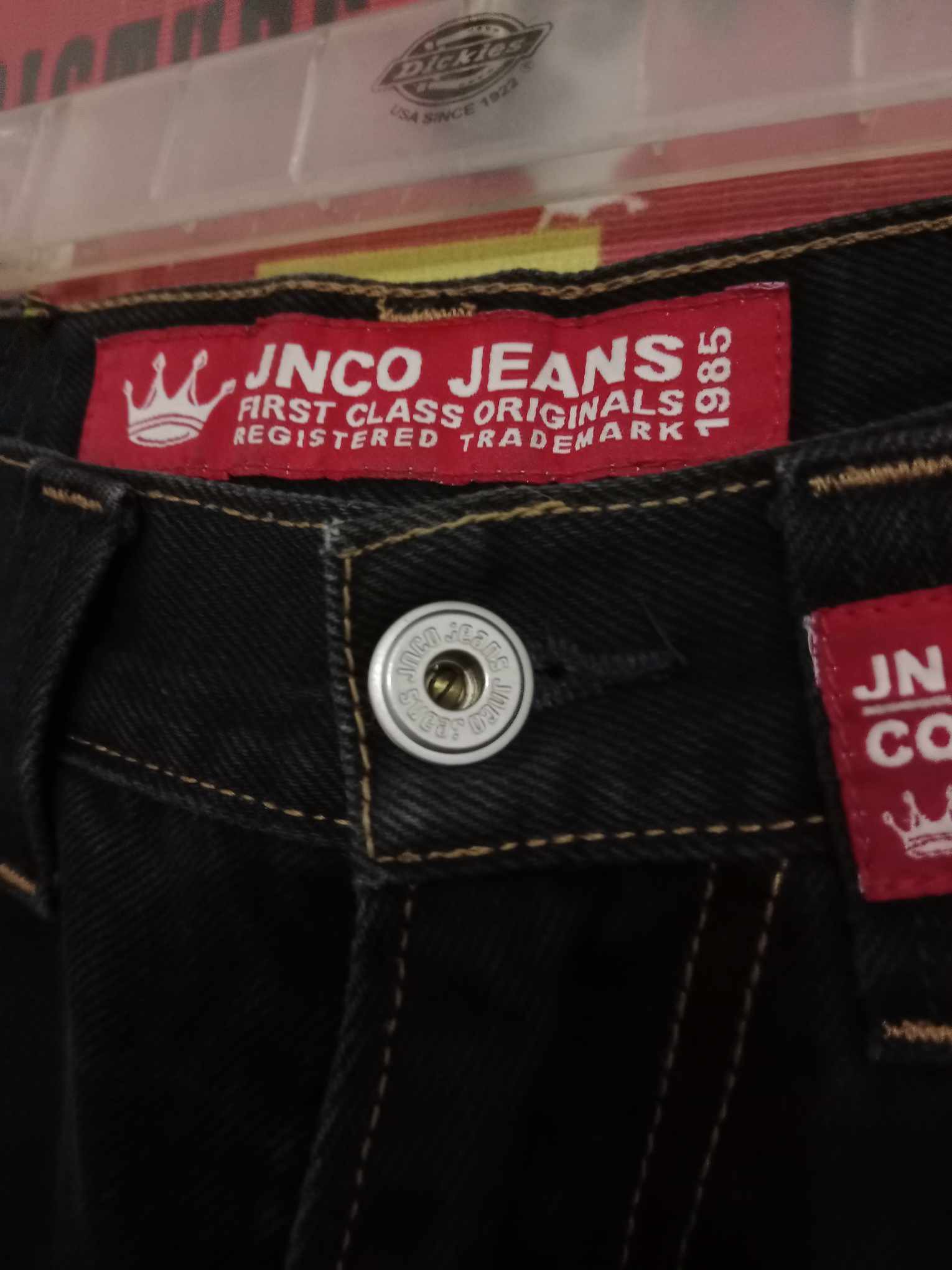 JNCO × Vintage JNCO Flaming Skull Jorts Size US 30 / EU 46 - 4 Thumbnail