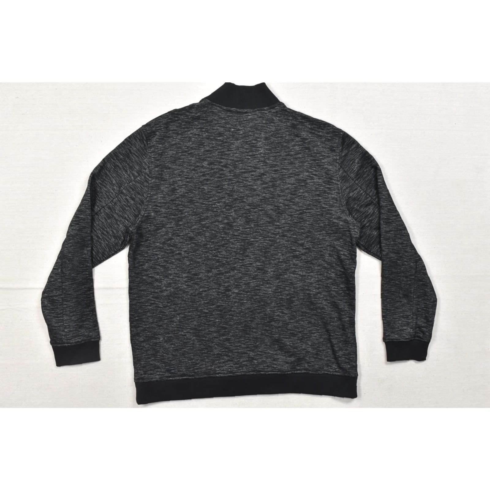 Calvin Klein Calvin Klein Jacket XL Men Full Zip Space Dye Bomber Black Gray Size US XL / EU 56 / 4 - 2 Thumbnail