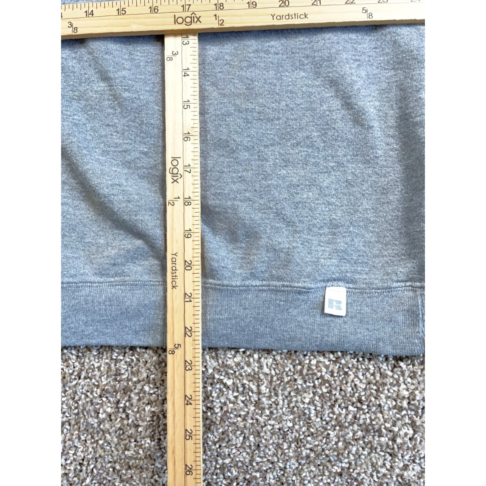 Russell Athletic VTG Russell Athletic Sweatshirt Adult XL Gray Crewneck Cotton Blend Blank Size US XL / EU 56 / 4 - 7 Thumbnail