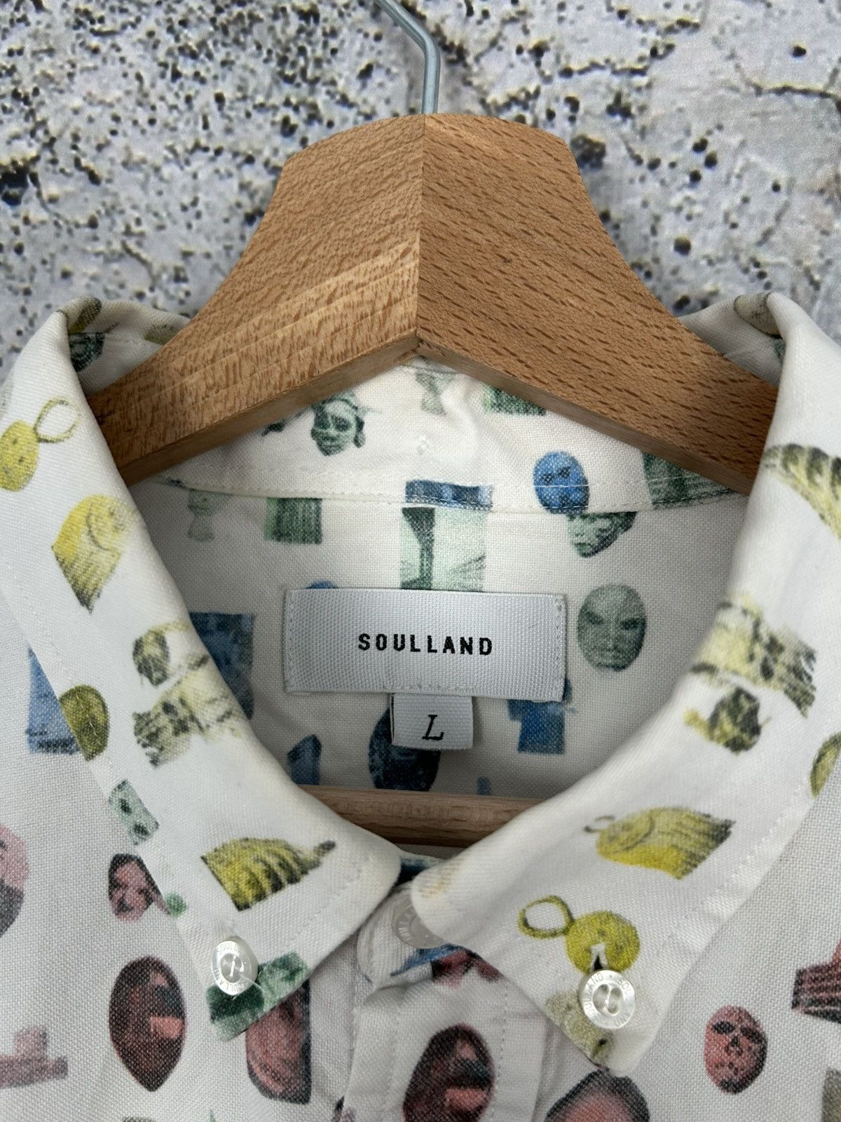 Soulland Soulland Avant Garde Shirt Alternative Grunge Rock Punk Size US L / EU 52-54 / 3 - 7 Thumbnail