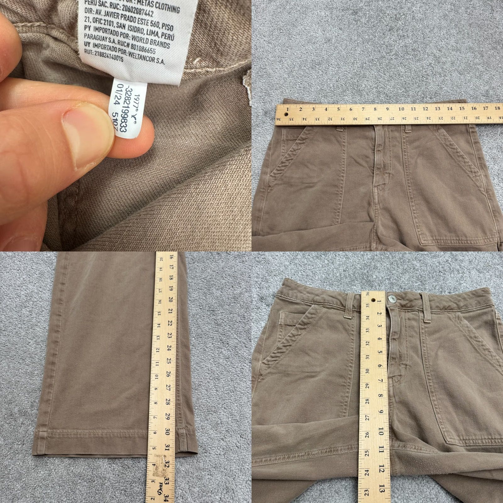 American Eagle Outfitters VINTAGE: No (excluded) Size 30" / US 8 / IT 44 - 9 Thumbnail