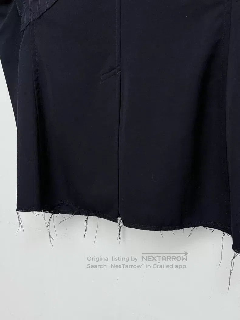 Comme des Garcons Comme Des Garcons Deconstructing a ripped striped wool sui Size US M / EU 48-50 / 2 - 5 Thumbnail