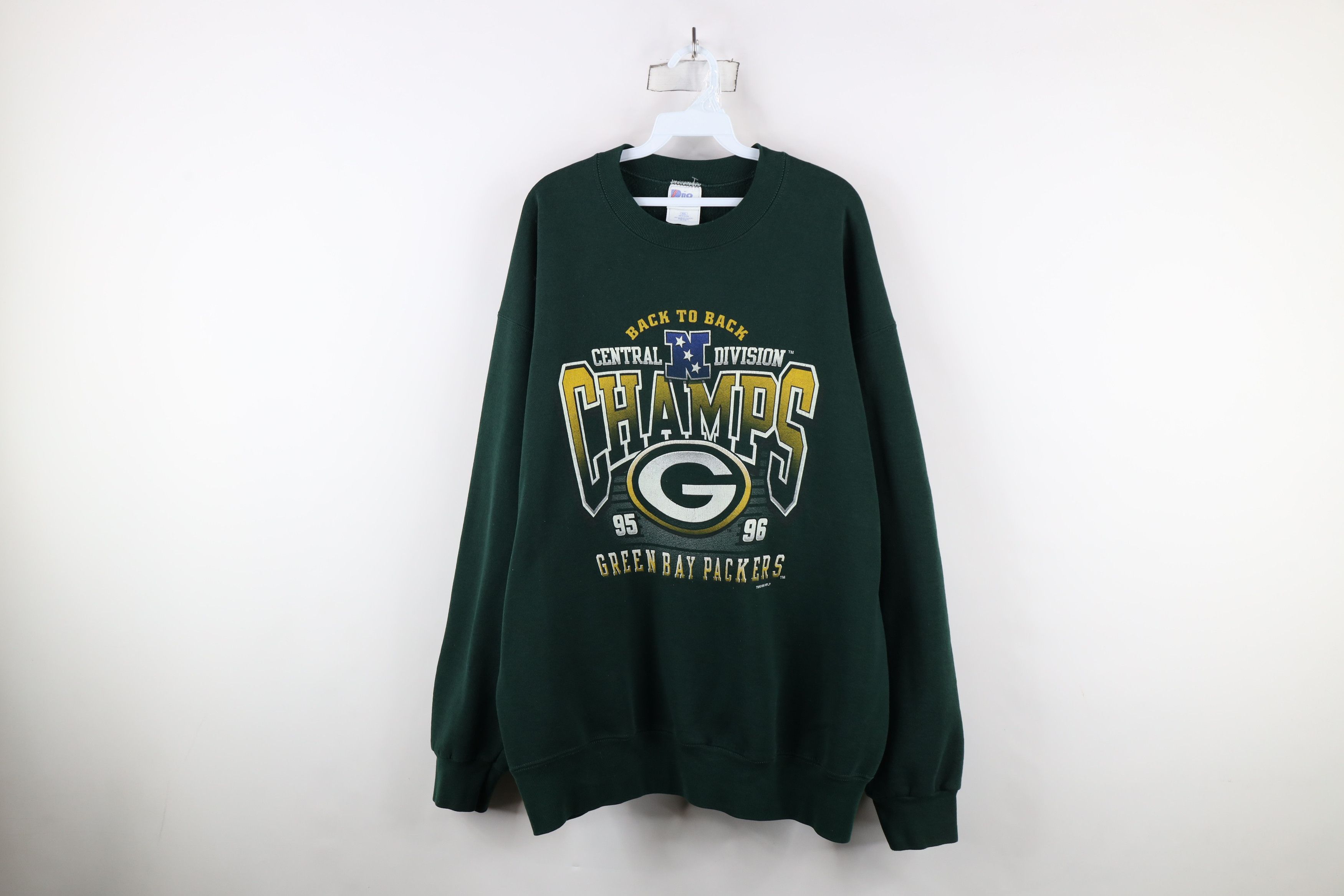 Vintage 90s Champs Green Bay Packers Football Sweatshirt USA