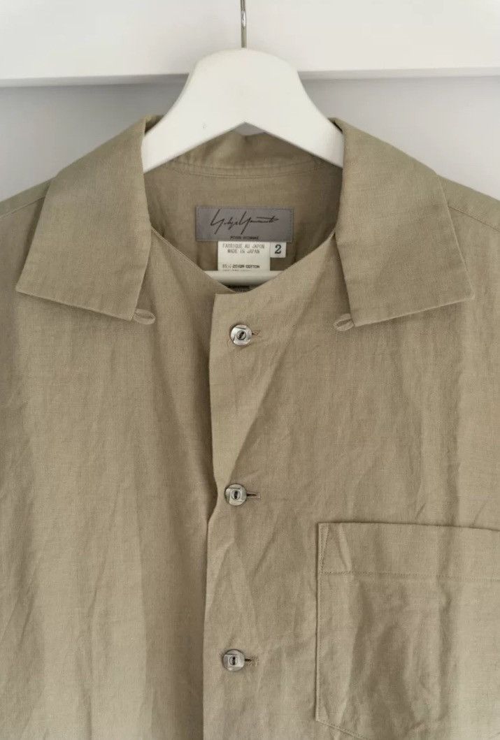 Yohji Yamamoto Yohji Yamamoto 05ss Short Sleeve Shirt 2412-Nextarrow Size US M / EU 48-50 / 2 - 4 Thumbnail