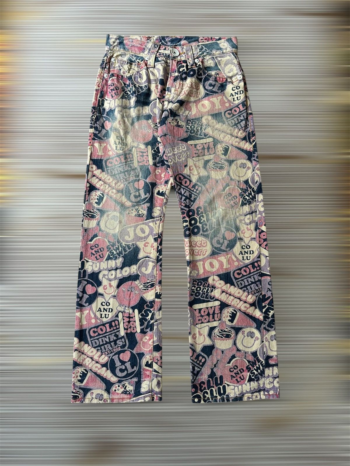 Hysteric Glamour Japanese Brand Co&Lu Fullprint Design Hysteric Style Denim Size US 28 / EU 44 - 1 Thumbnail