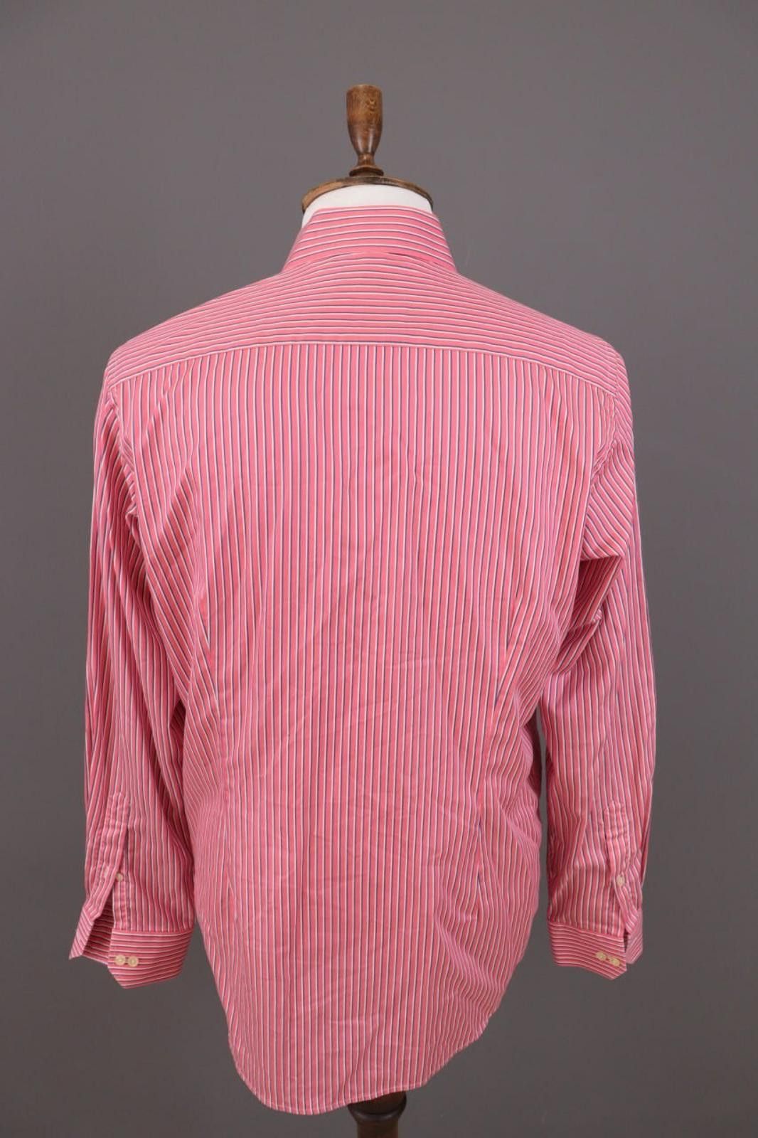 Eton Eton Contemporary Pink Stripe Button Down Shirt Size 41 / 16 Size US M / EU 48-50 / 2 - 7 Thumbnail