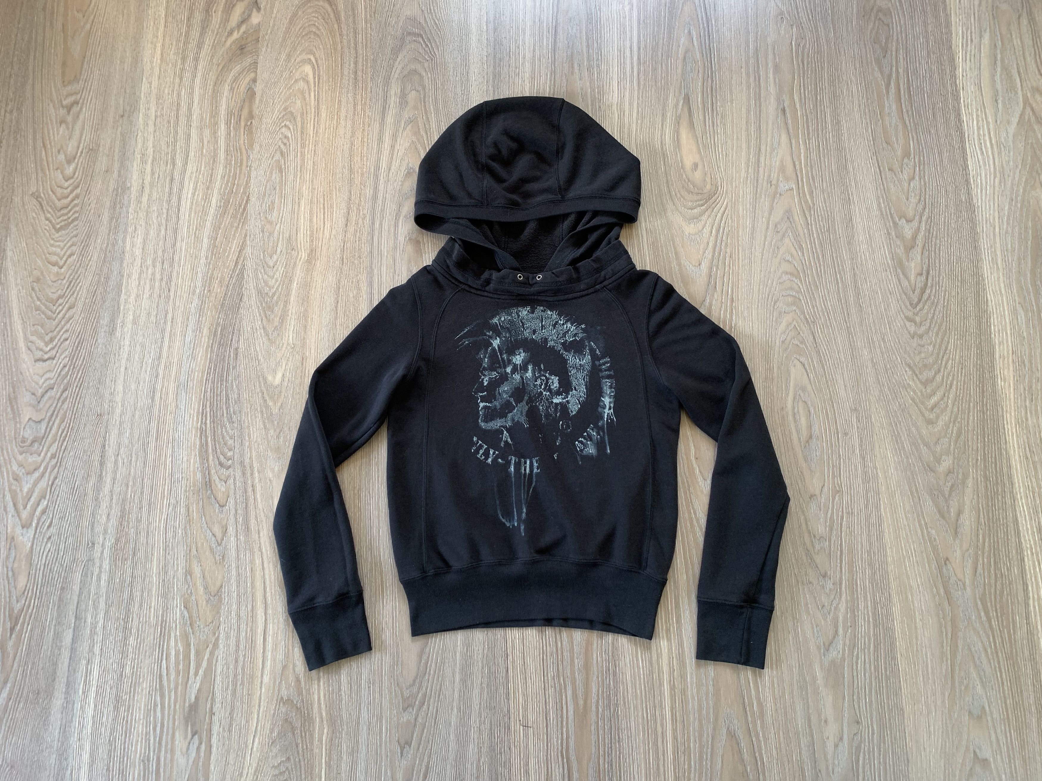 Diesel × Vintage Vintage Diesel Big Logo Womens Hoodie Size XS / US 0-2 / IT 36-38 - 9 Thumbnail