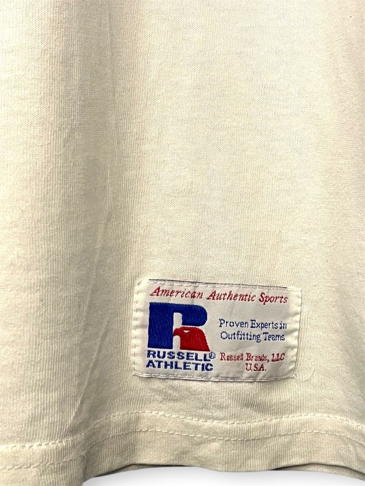 Russell Athletic Russel Athletic Streetwear White Color Shirt Front Hit Red Size US M / EU 48-50 / 2 - 5 Thumbnail
