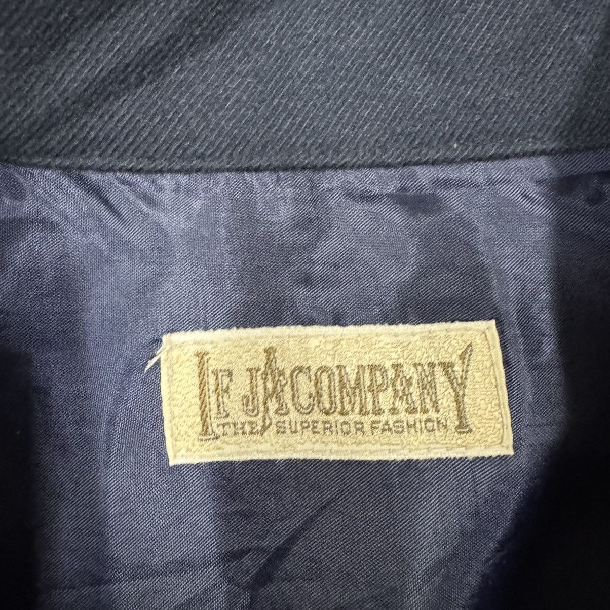Garment Reproduction of Workers Vtg🔥80’s Gabardine Wool Worker Patch Pocket Boxy Jacket Size US L / EU 52-54 / 3 - 15 Thumbnail