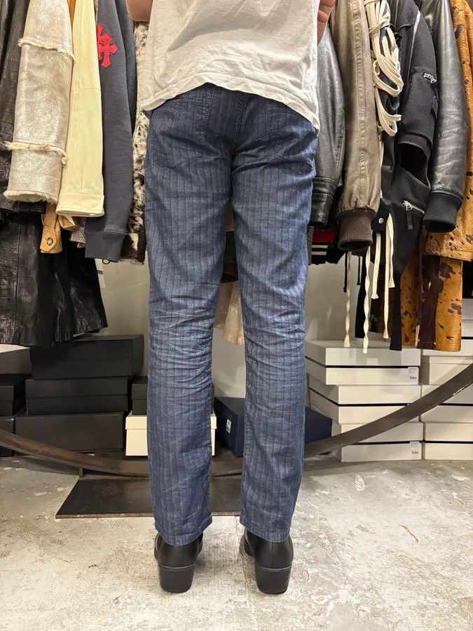 Marithe + Francois Girbaud 2000s Marithé + François Girbaud Navy Lined Pants Size US 30 / EU 46 - 4 Thumbnail