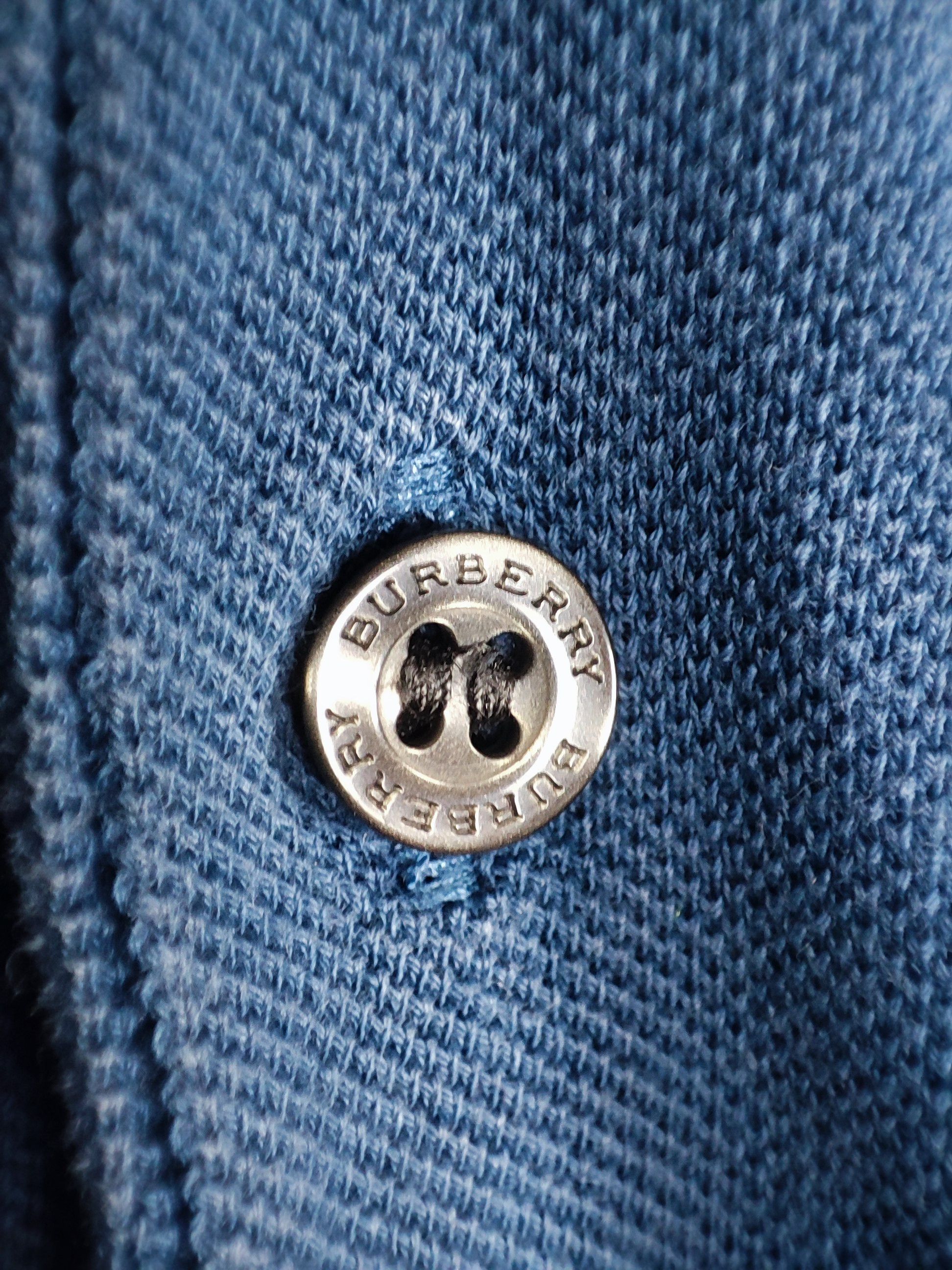 Burberry 🔥 Burberry Polo S Blue very rare🔥 Size US S / EU 44-46 / 1 - 7 Thumbnail
