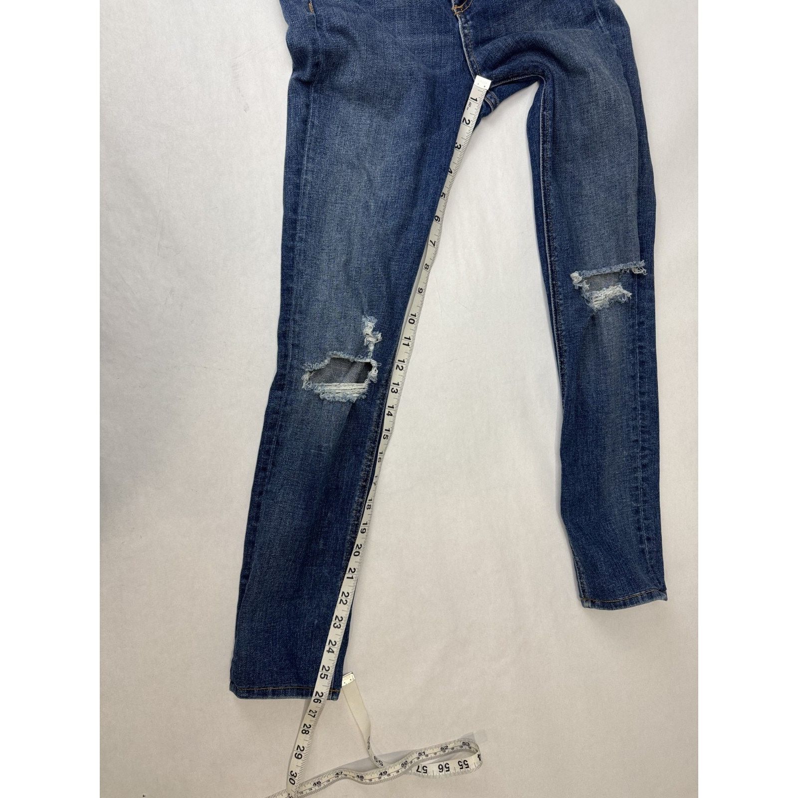 Rag & Bone Rag & Bone High Rise Skinny Jeans W1532K520BO 17409 Size 25 Size 25" / US 0 / IT 36 - 5 Thumbnail