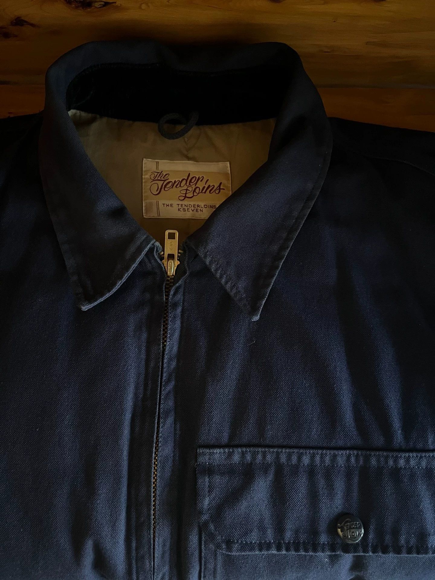 Other Tenderloin T-DOWN JKT Japanese indigo dyed down jacket Size US S / EU 44-46 / 1 - 9 Thumbnail