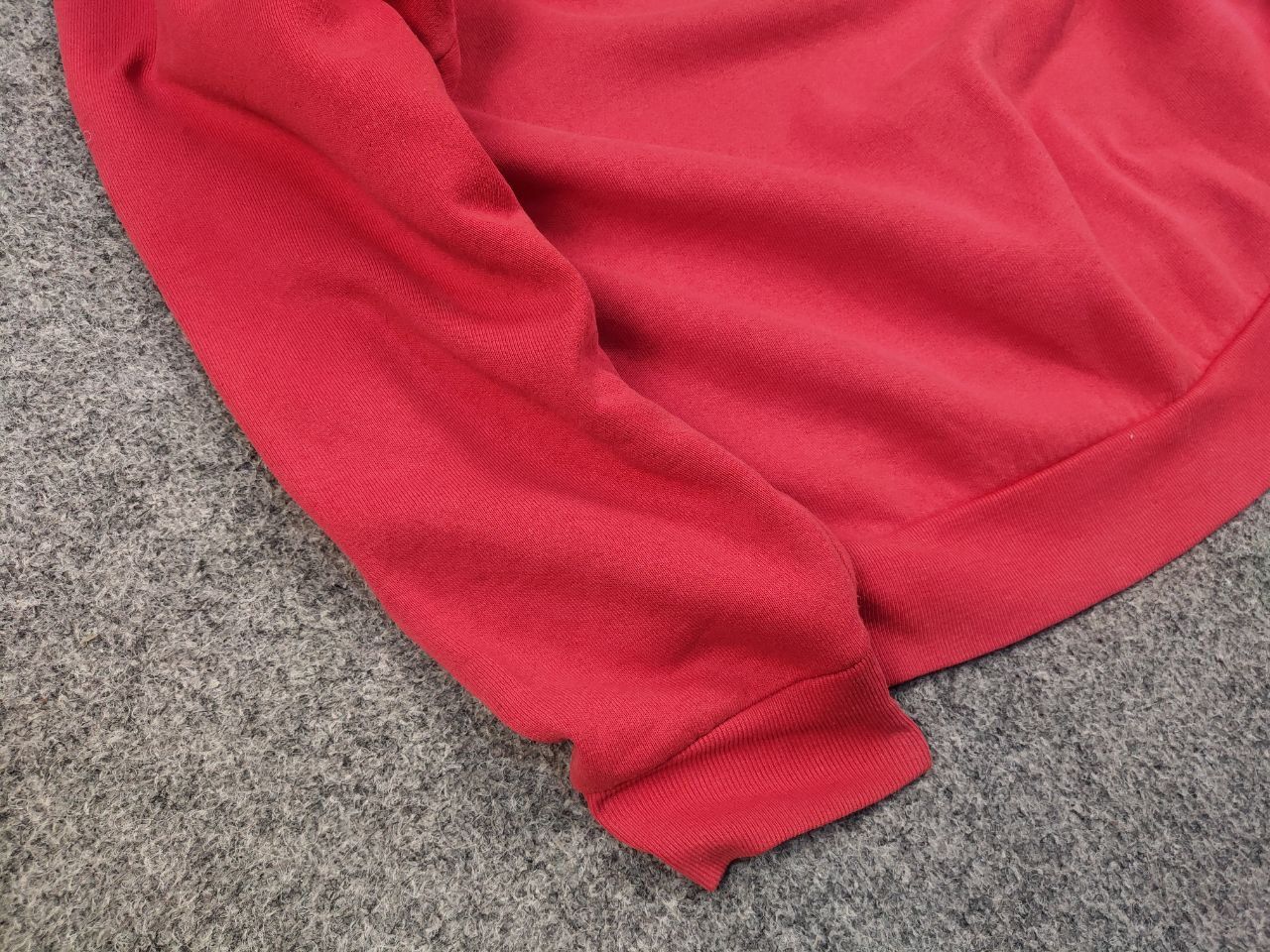 Vintage Vintage 80's Danbury Scouts Logo Red Faded Sweatshirt Size US XL / EU 56 / 4 - 7 Thumbnail