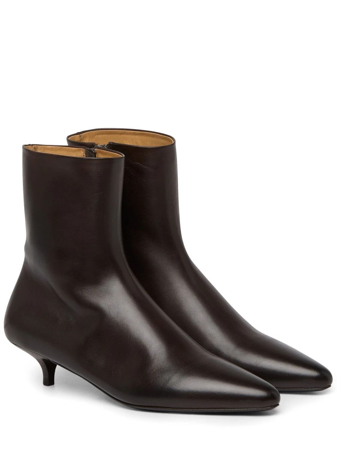 Marsell MARSELL Longiforma $1365 Dark Brown Ankle Boots New Size US 10 / IT 40 - 3 Thumbnail