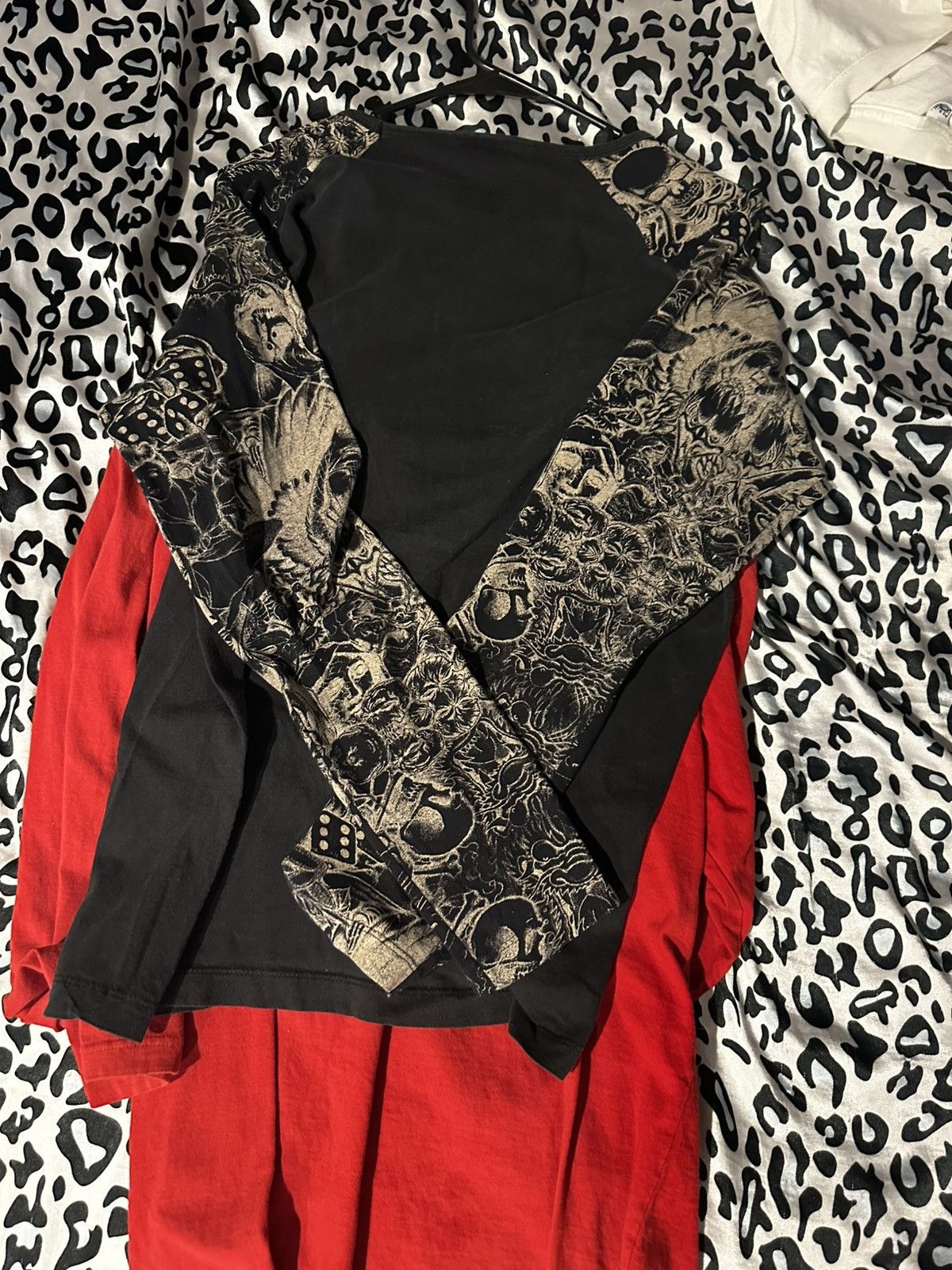 Affliction Aces & Eights tattoo sleeve graphic tee Size US XL / EU 56 / 4 - 1 Preview