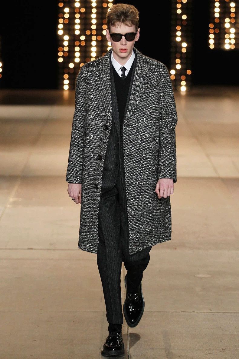 Saint Laurent Paris Saint Laurent Paris 14fw Snowflake Coat-2506 Size US M / EU 48-50 / 2 - 6 Thumbnail