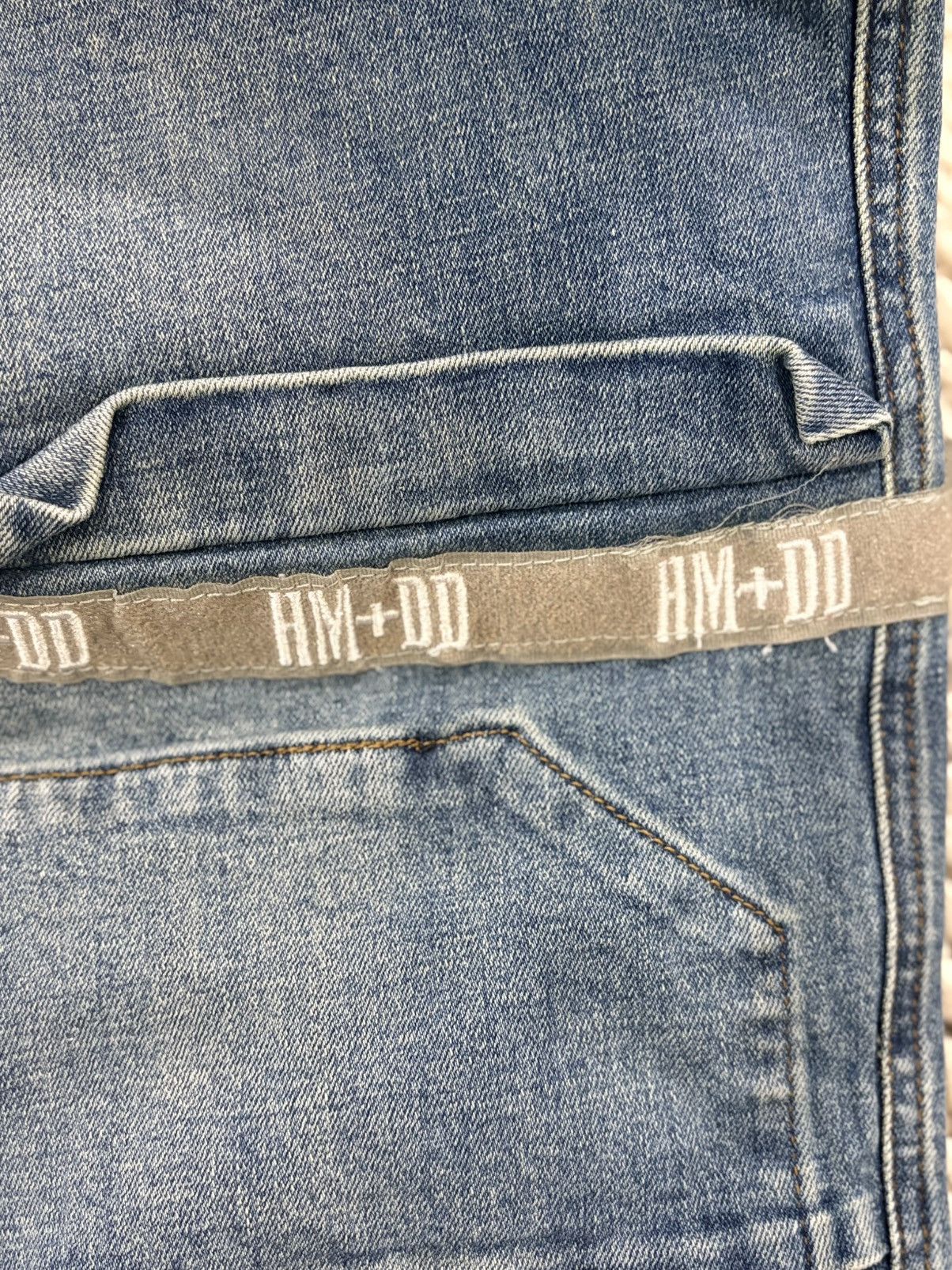 HMDD HAPPY MEMORIES DON'T DIE HMDD 'BLUE' BAGGY JEANS Size US 36 / EU 52 - 3 Thumbnail