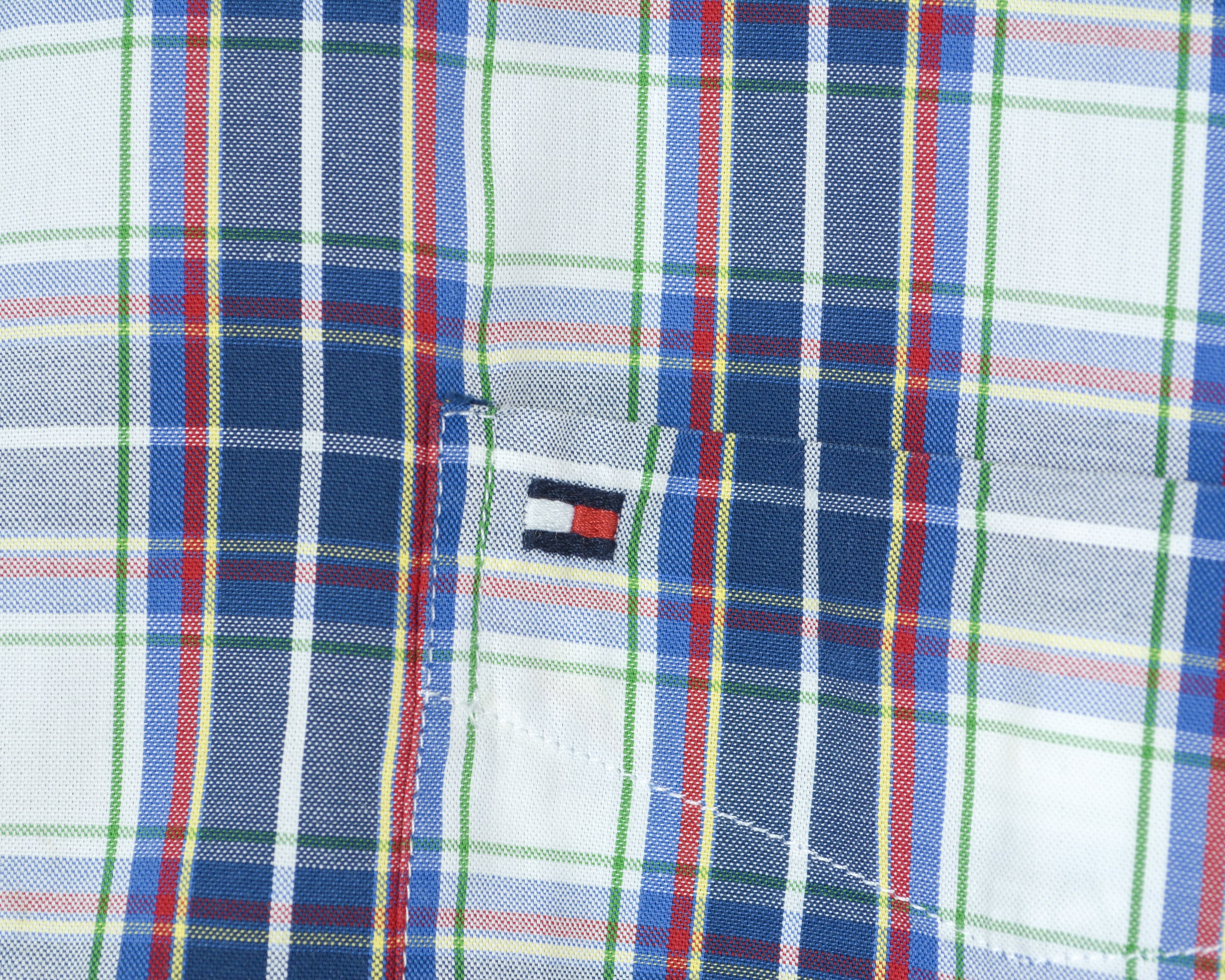 Tommy Hilfiger TOMMY HILFIGER XL Casual Shirt Check Plaid Long Sleeved Size US XL / EU 56 / 4 - 5 Thumbnail