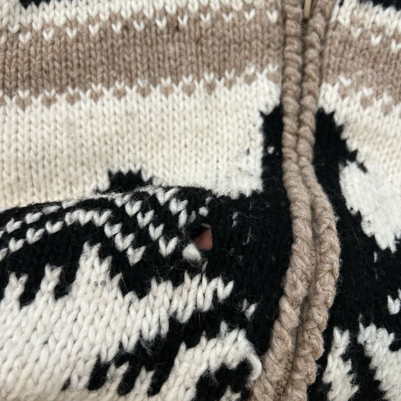 Vintage Native Creations Thunderbird Eagle Wool Hoodie Sweater Size US S / EU 44-46 / 1 - 4 Thumbnail