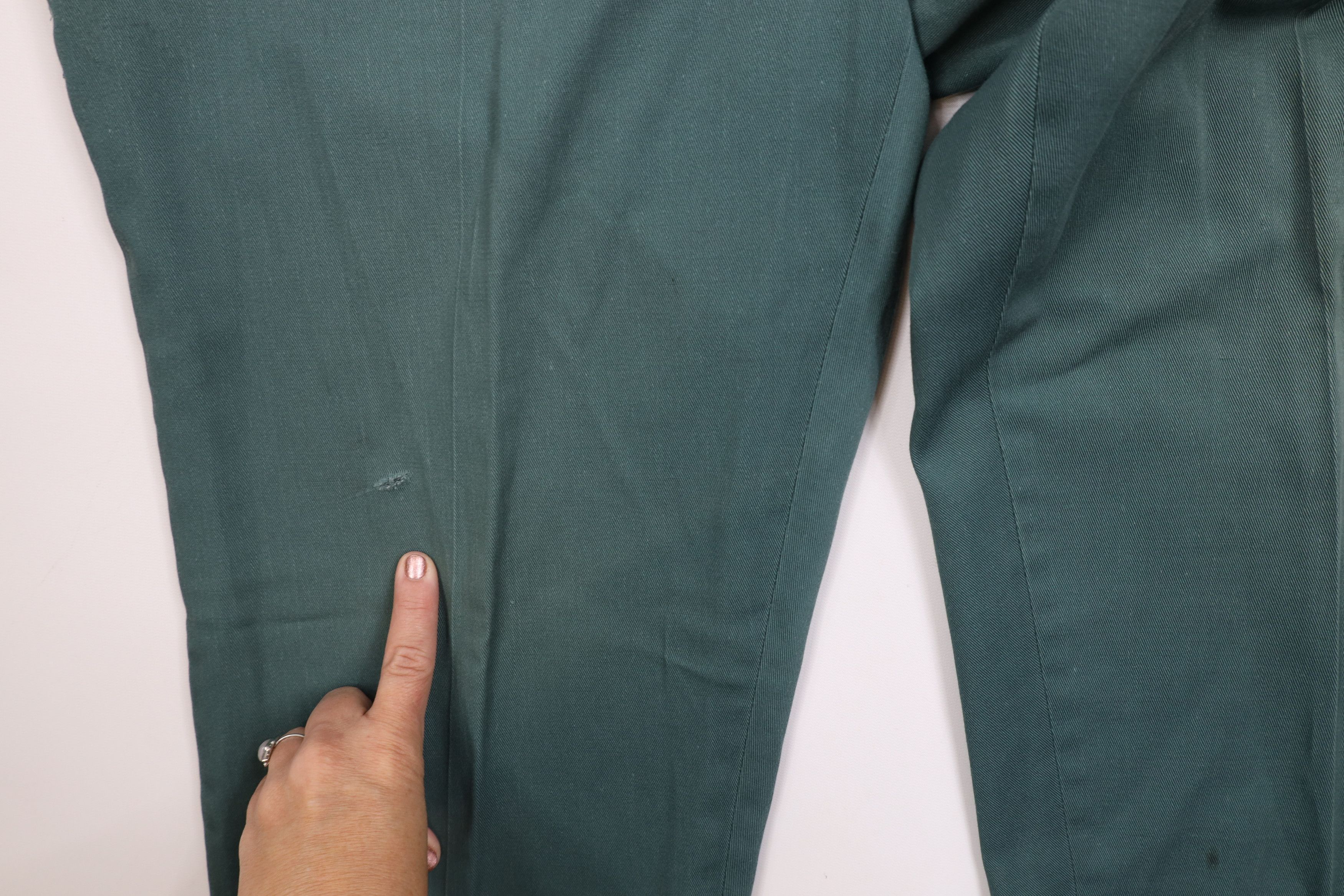 Big Mac Vintage 60s 70s Big Mac Workwear Mechanic Pants Green USA Size US 36 / EU 52 - 8 Thumbnail
