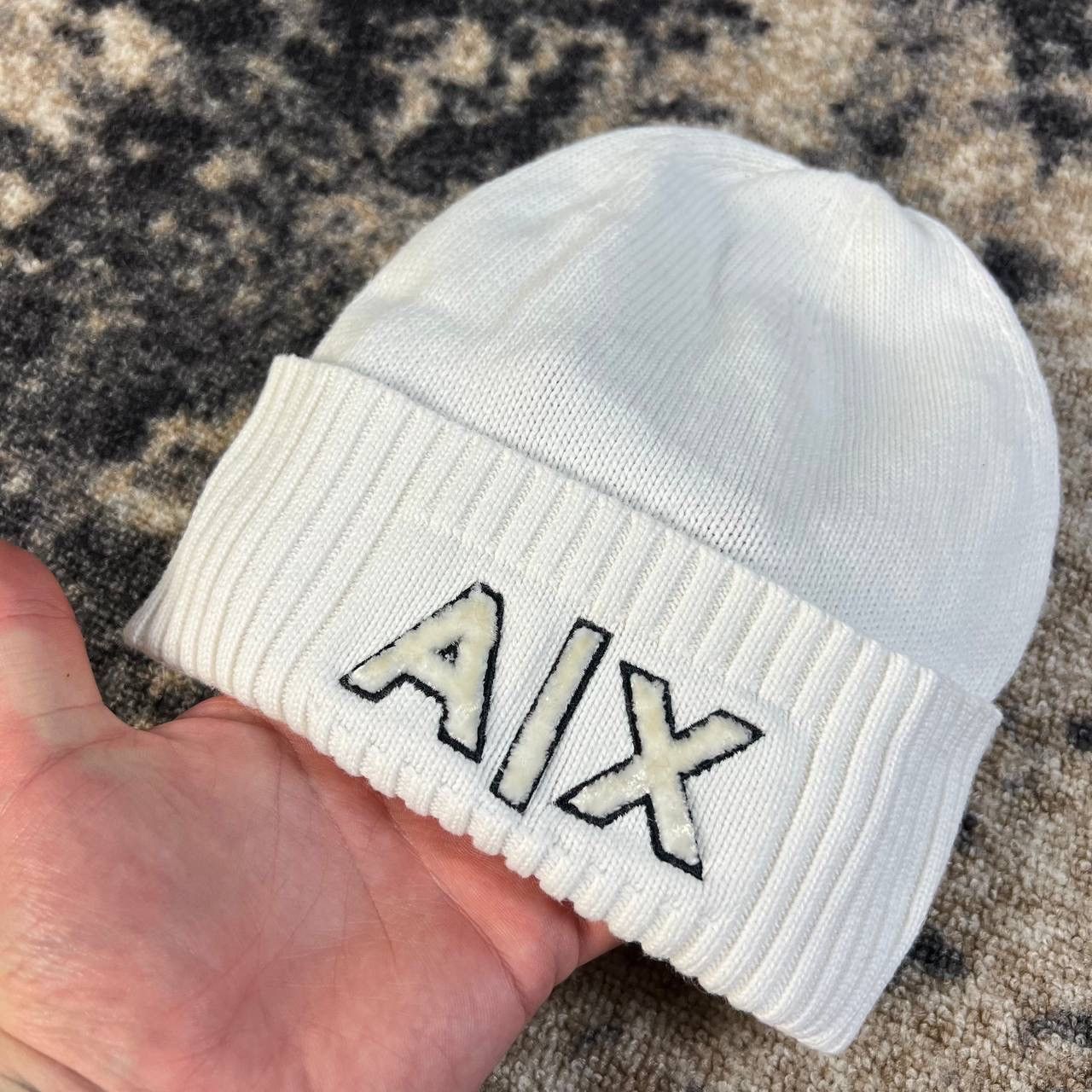 Armani Exchange Armani Exchange Big Logo Beanie Hat Streetwear Style Size ONE SIZE - 2 Thumbnail