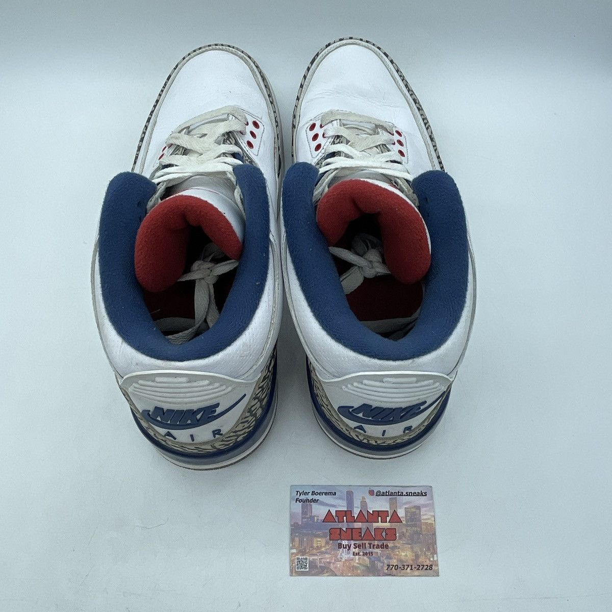 Jordan Brand Air Jordan 3 true blue Size US 11 / EU 44 - 6 Thumbnail