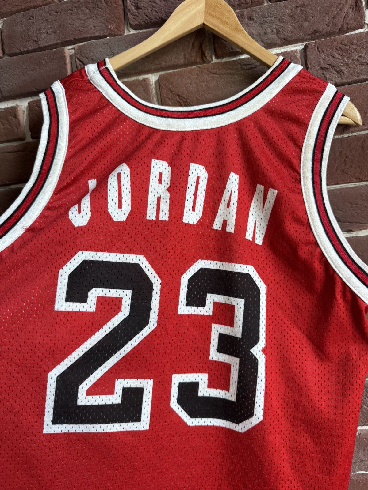 NBA Vintage Champion Chicago Bulls Basketball NBA Jersey Jordan Size US L / EU 52-54 / 3 - 13 Thumbnail