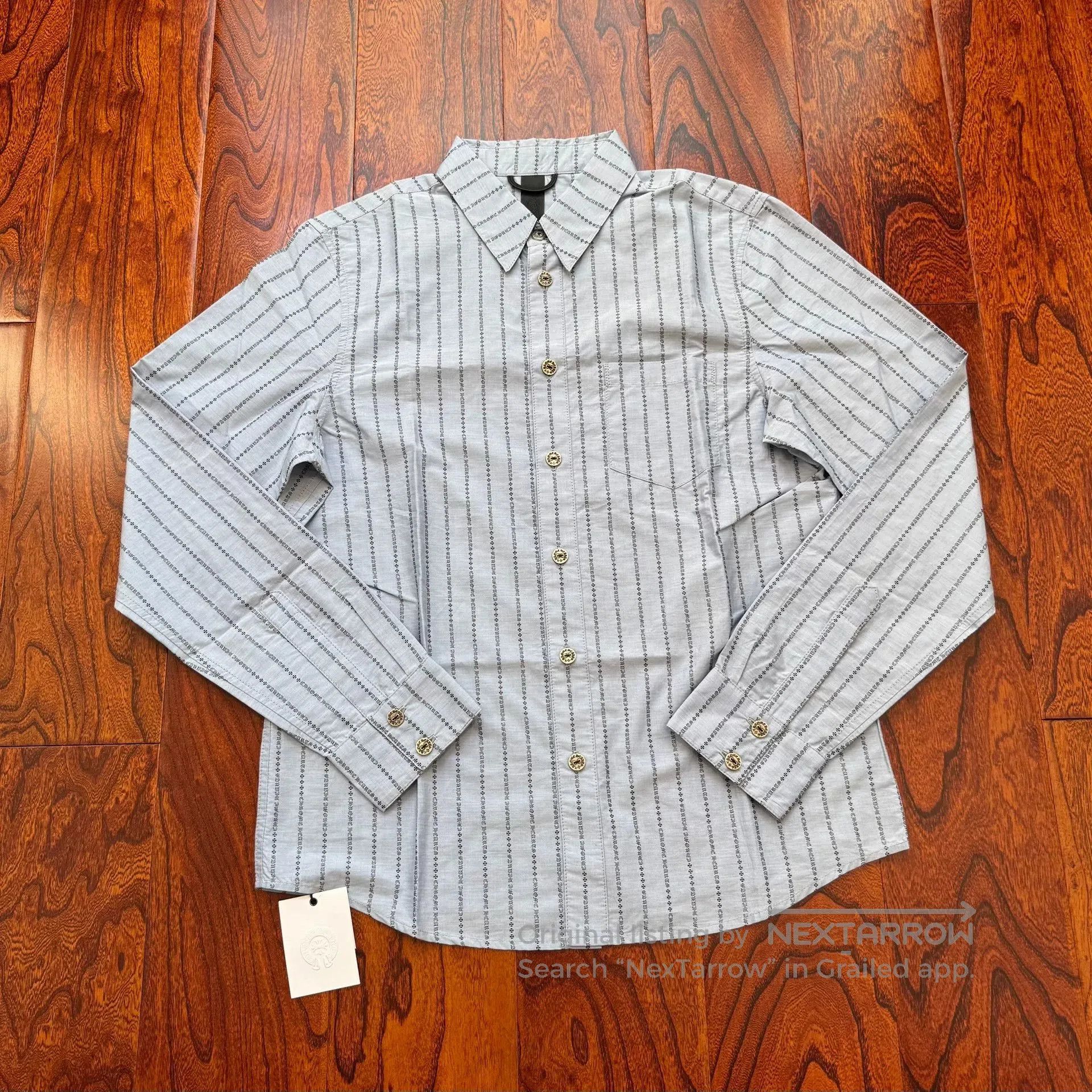 Chrome Hearts chrome hearts light blue button. Size US M / EU 48-50 / 2 - 1 Thumbnail