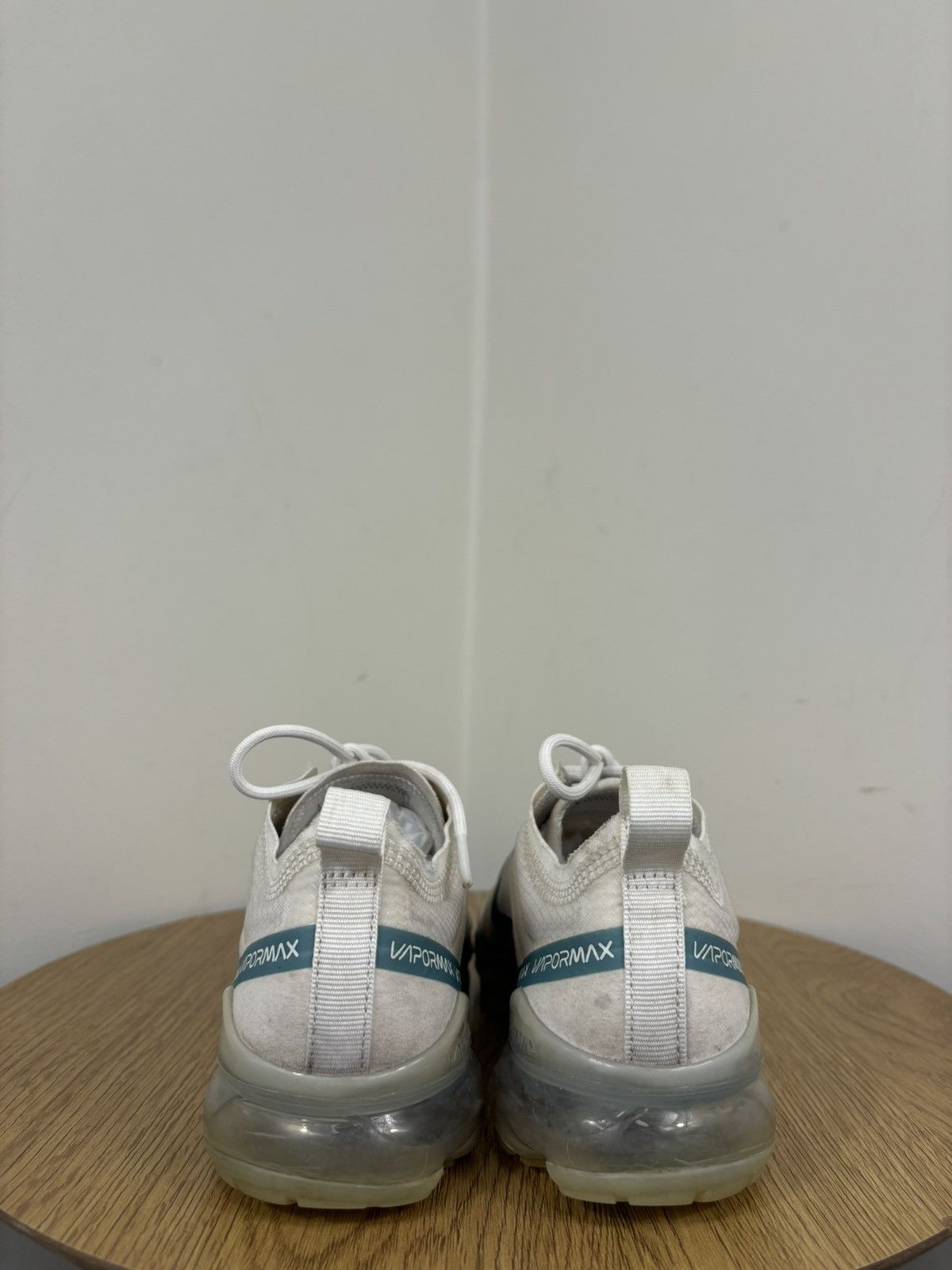 Nike Nike Air VaporMax Women’s 2019 White Mineral Teal Sneakers Size US 5.5 / IT 35.5 - 13 Thumbnail