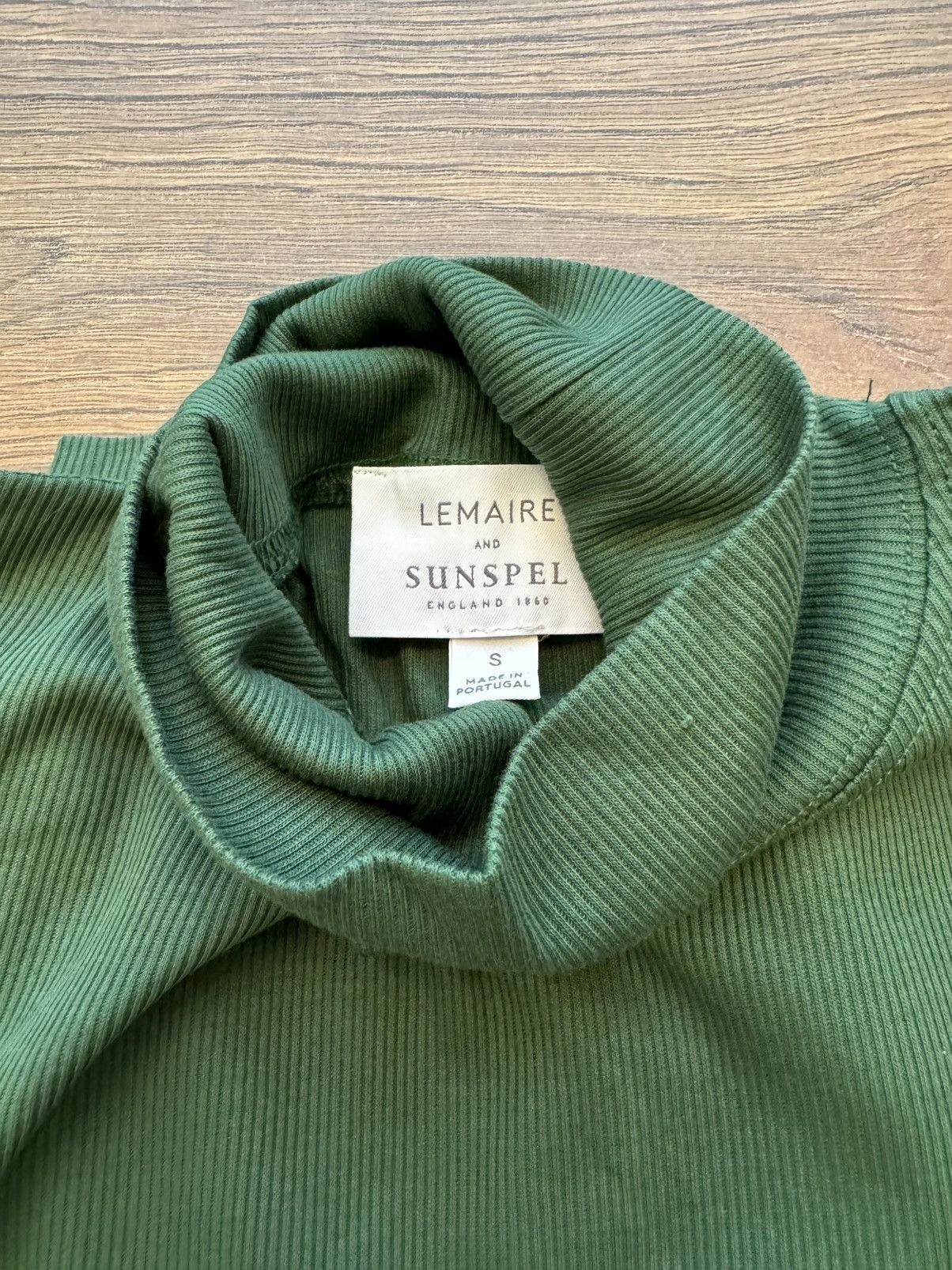 Sunspel Sunspel X Lemaire High Neck Longsleeve T-shirt - S Size US S / EU 44-46 / 1 - 3 Thumbnail