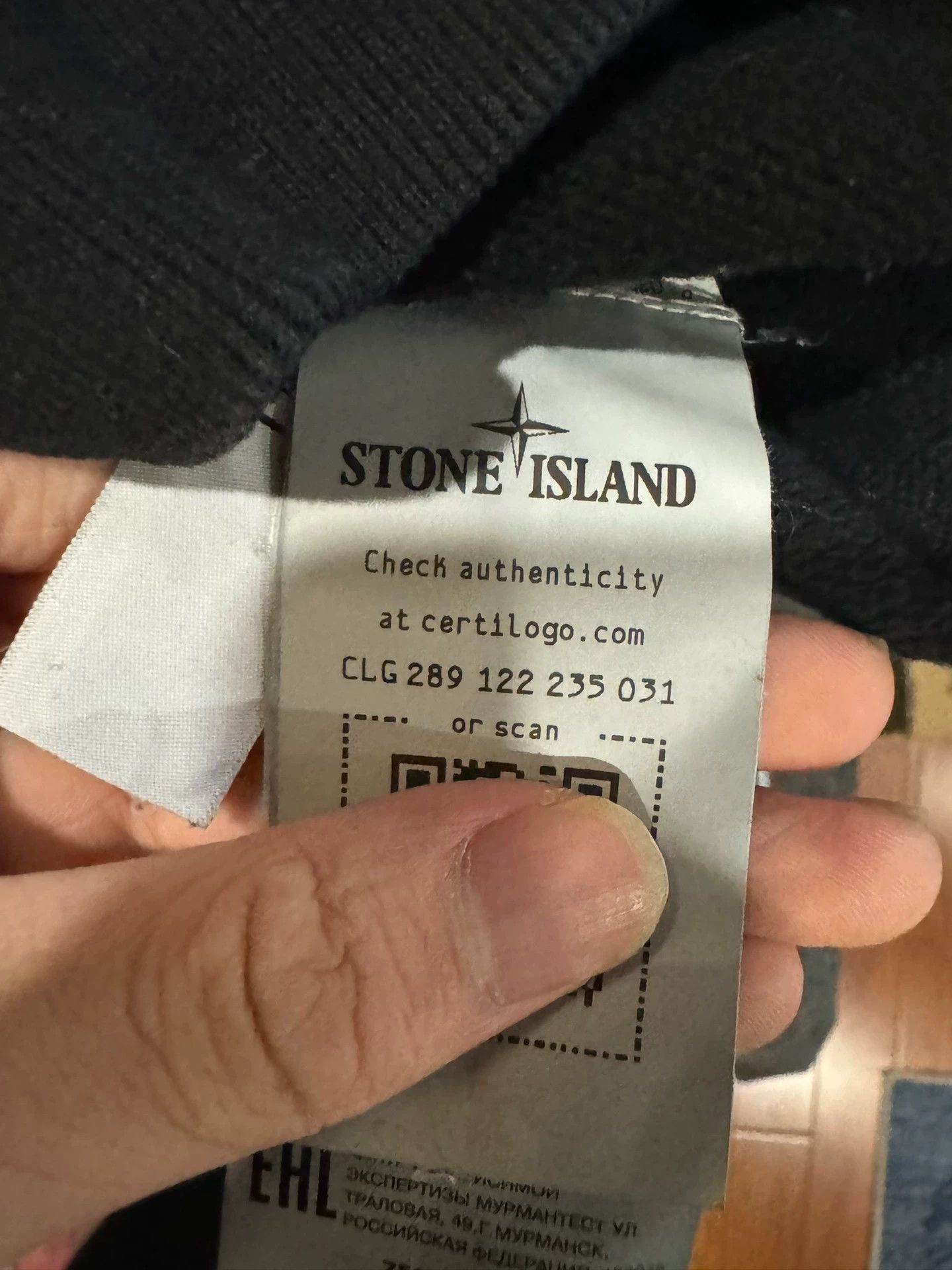 Stone Island STONE ISLAND light fleece crewneck black Size US L / EU 52-54 / 3 - 4 Thumbnail