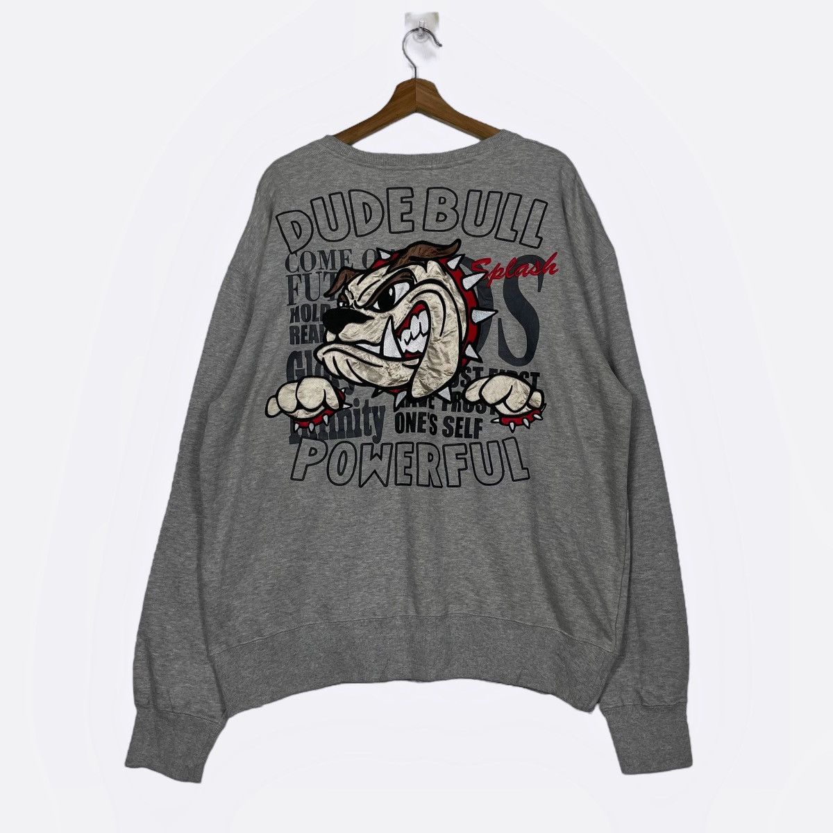 Japanese Brand Oblo Bicycling Dudebull Powerfull Crewneck Sweatshirt Size US XL / EU 56 / 4 - 1 Thumbnail