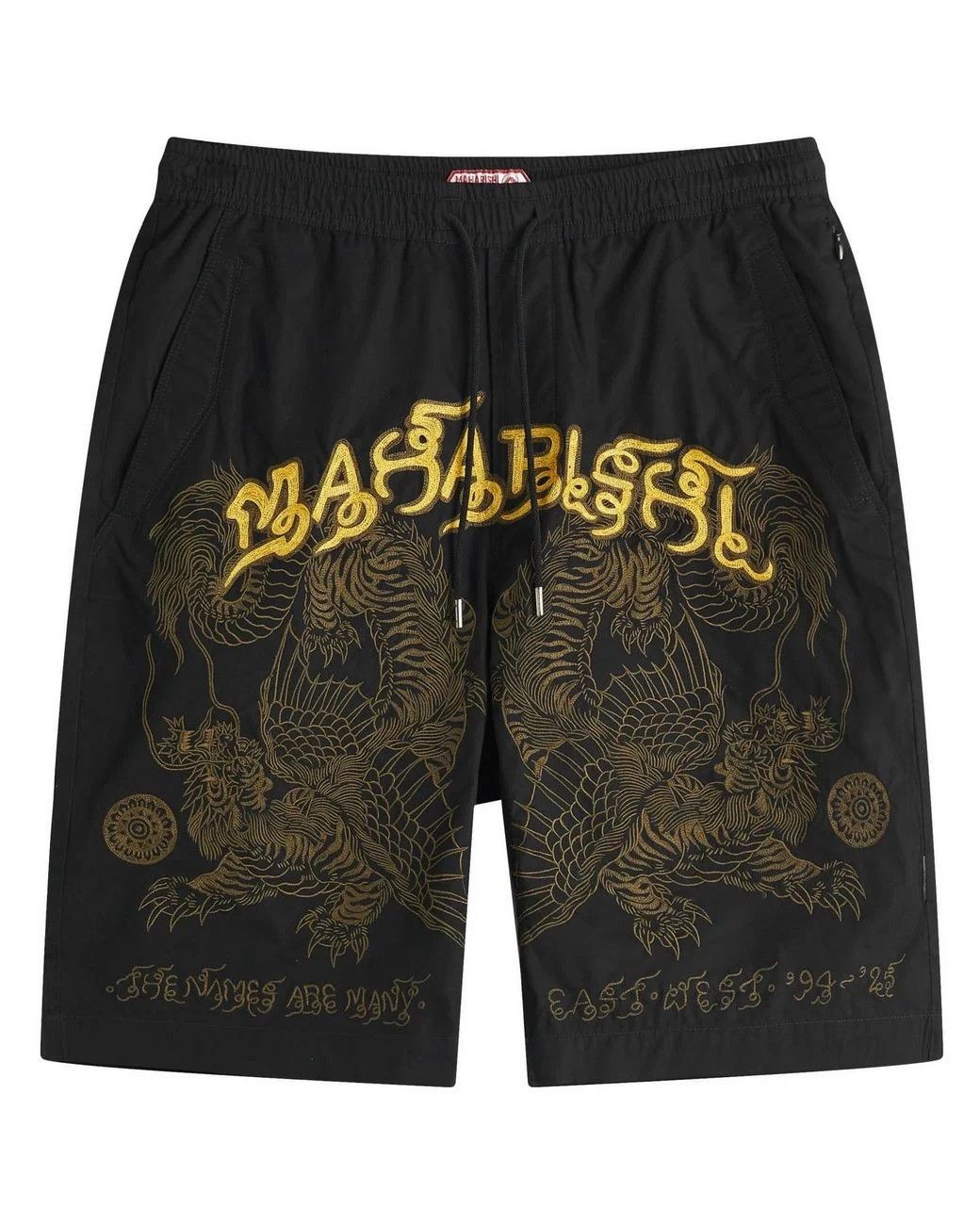 Maharishi Maharishi Muay Thai Embroidered Tiger Dragon Shorts Size US 30 / EU 46 - 1 Thumbnail