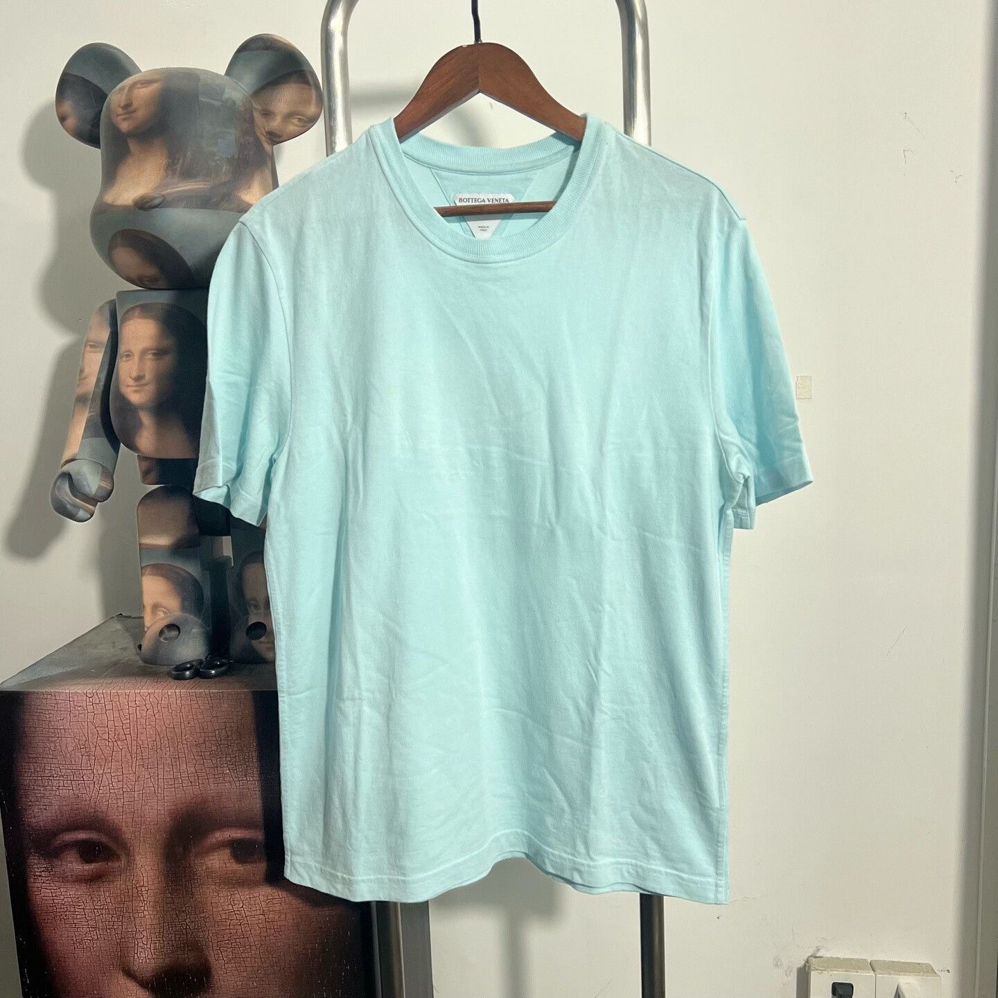 Bottega Veneta Bottega Veneta Blue T-Shirt l Men Size US L / EU 52-54 / 3 - 1 Thumbnail