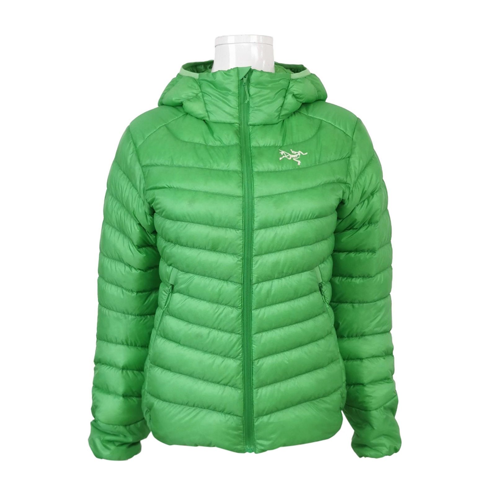 Arc'teryx Arc'teryx XS Green Quilted Hooded Down Jacket Size XS / US 0-2 / IT 36-38 - 1 Thumbnail